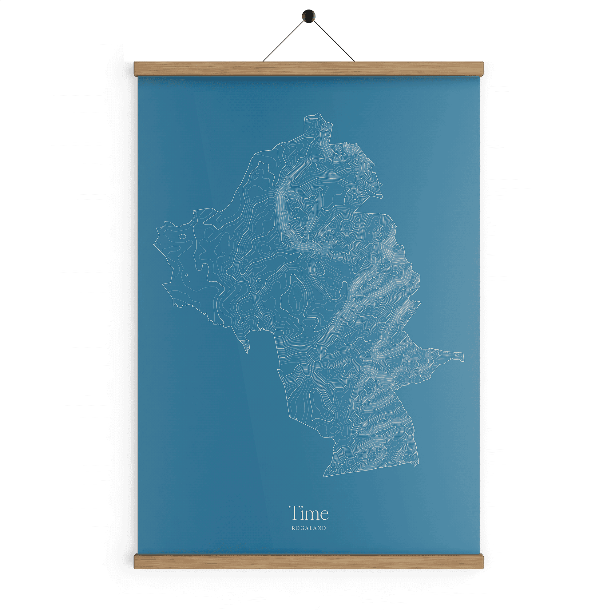 Time kotekart - Himmelblå