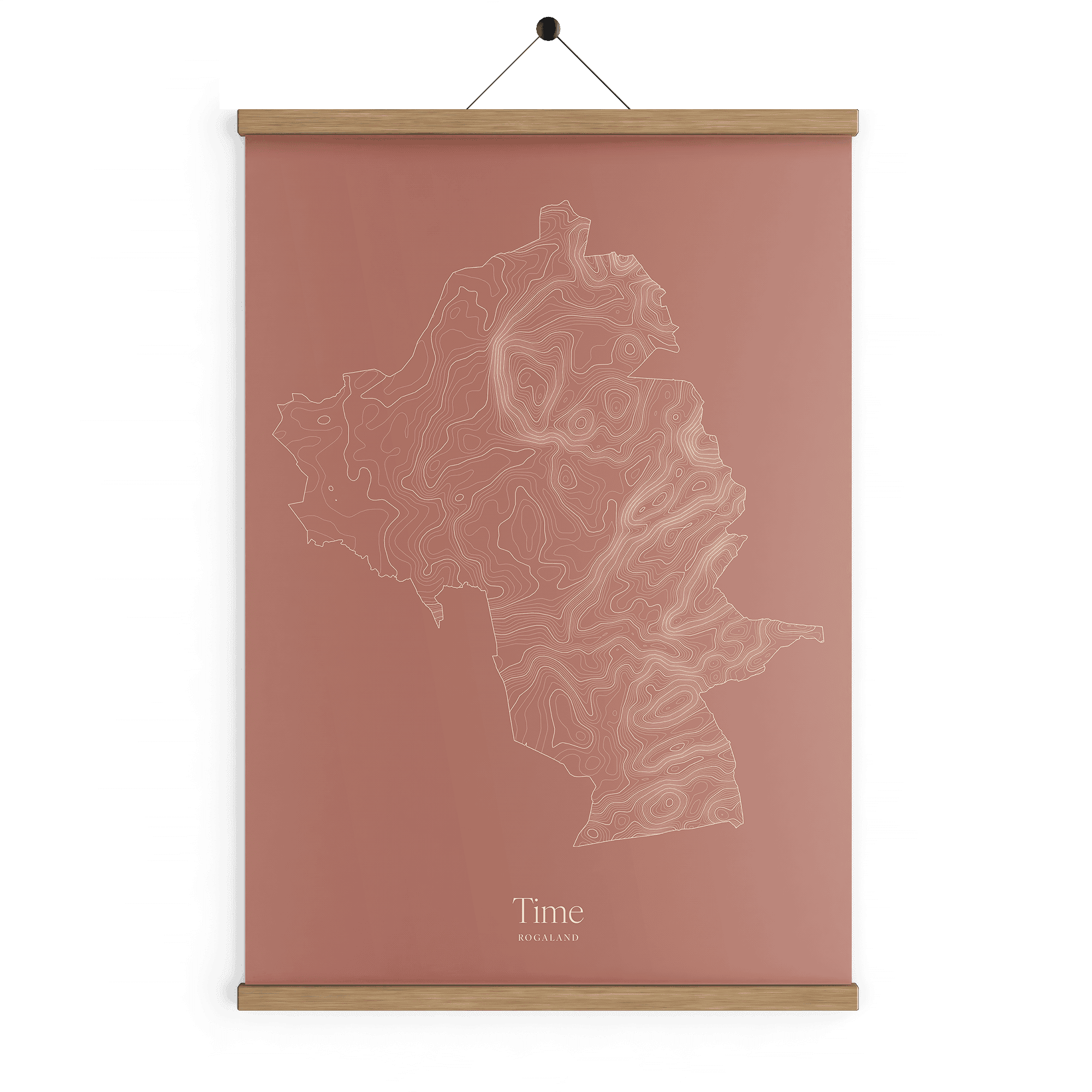 Time kotekart - Rustrød