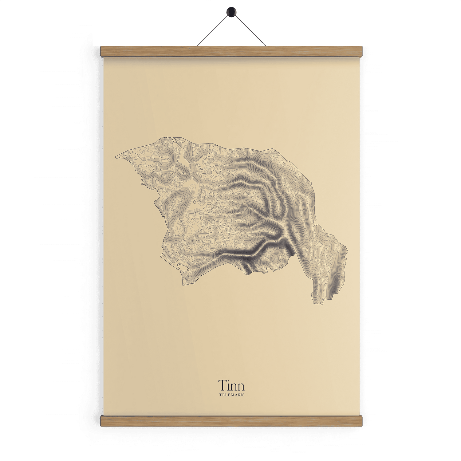 Tinn kotekart - Sandstein