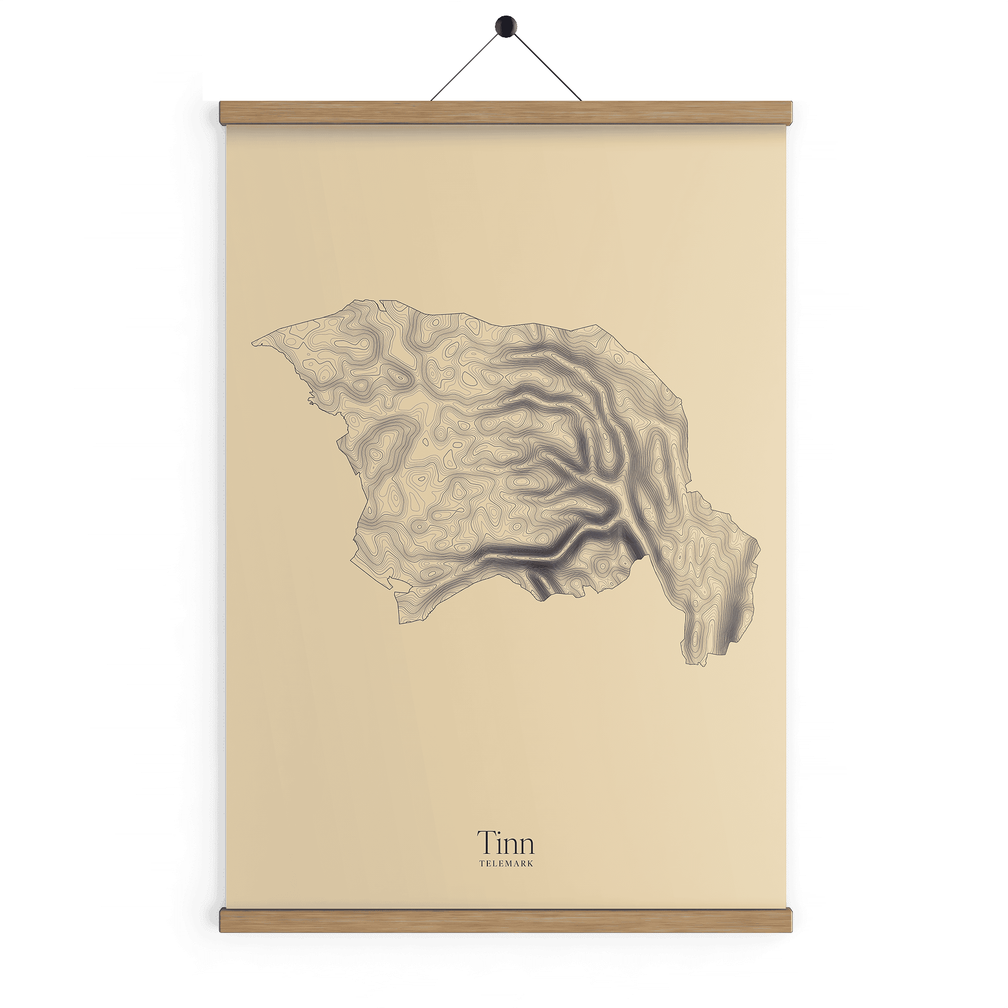 Tinn kotekart - Sandstein