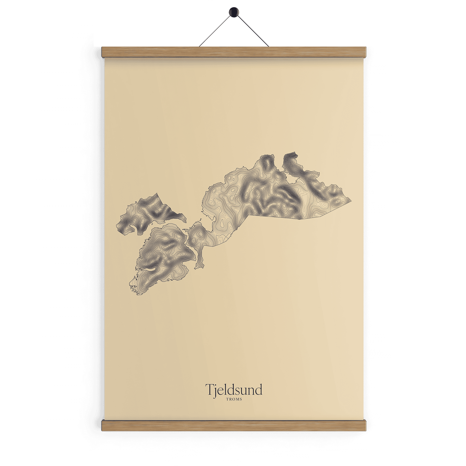 Tjeldsund kotekart - Sandstein