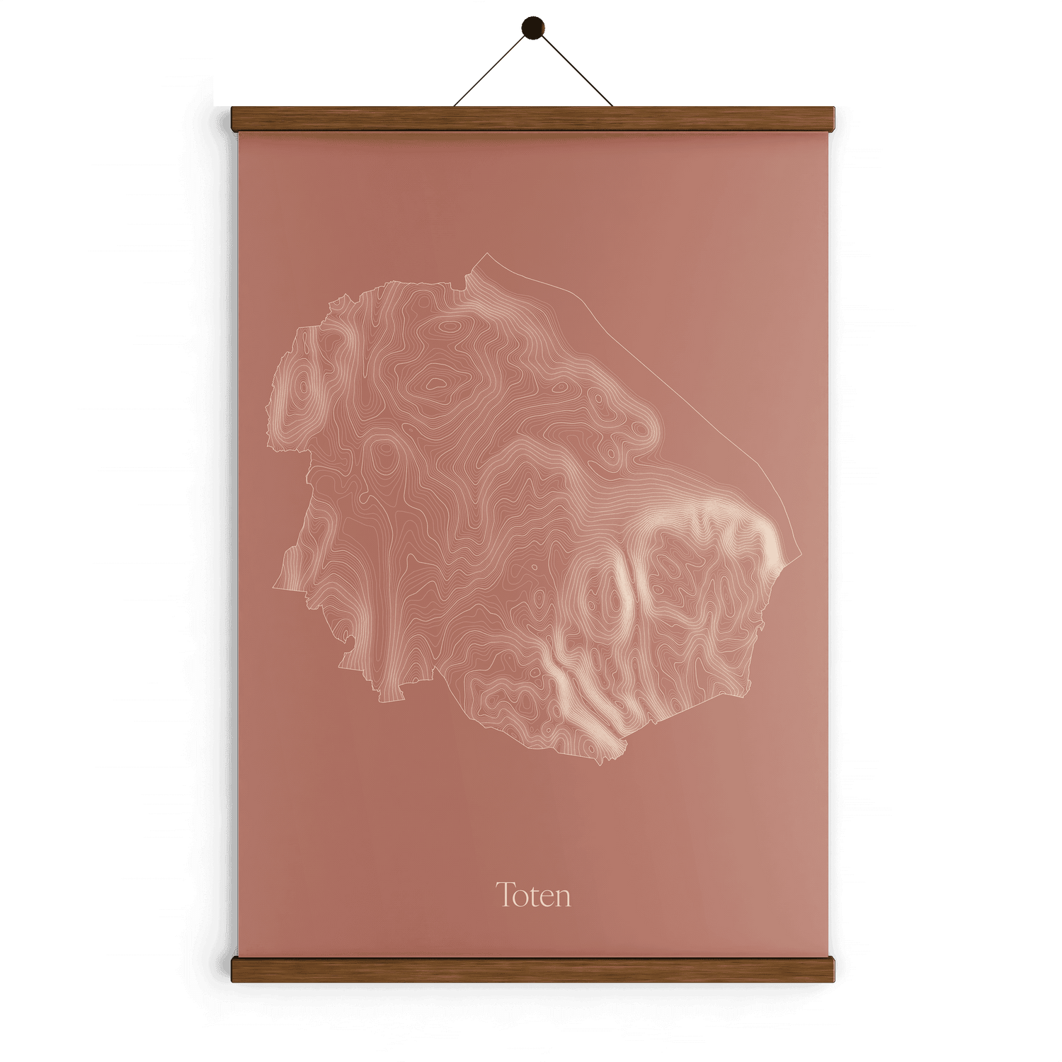 Toten - Rustrød