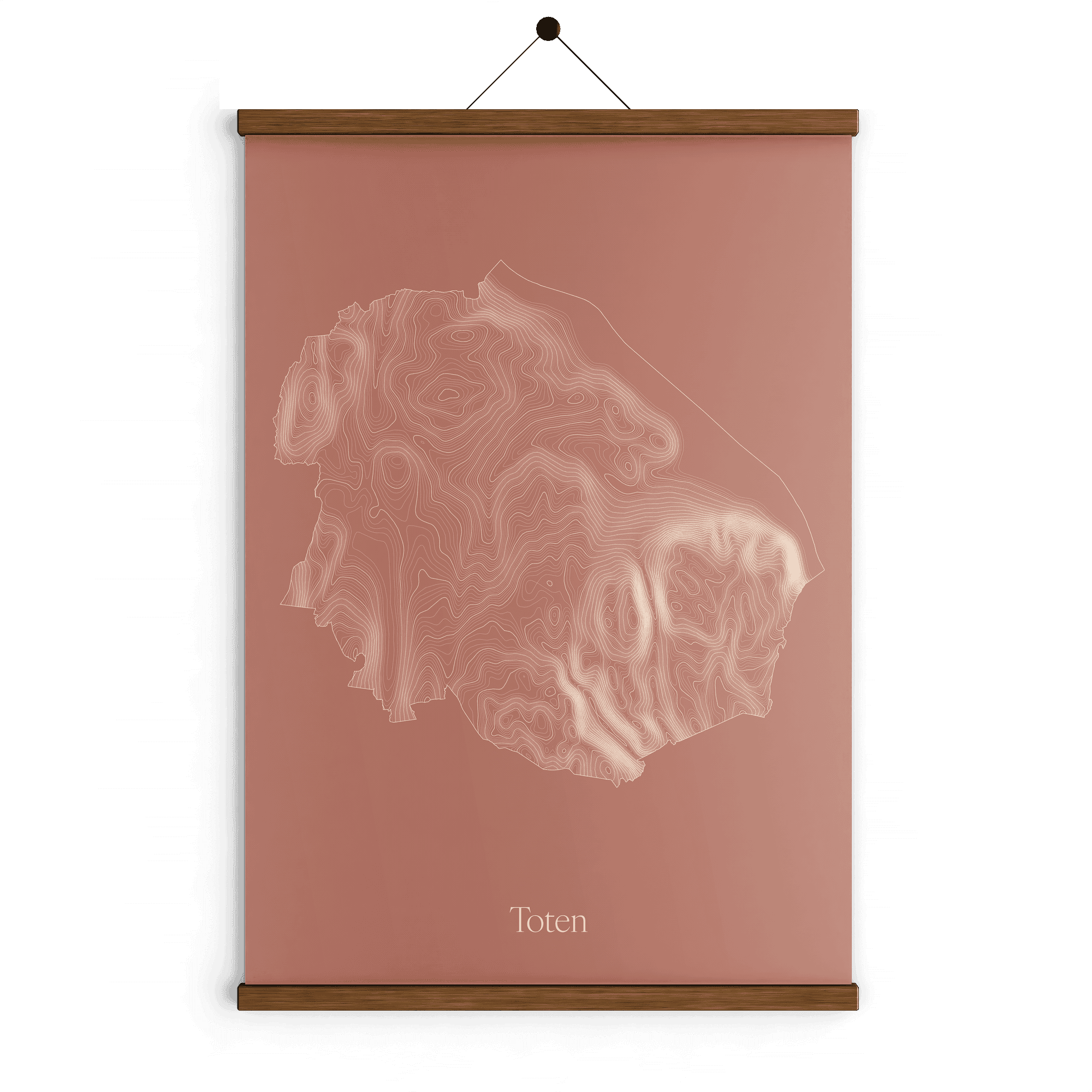 Toten - Rustrød