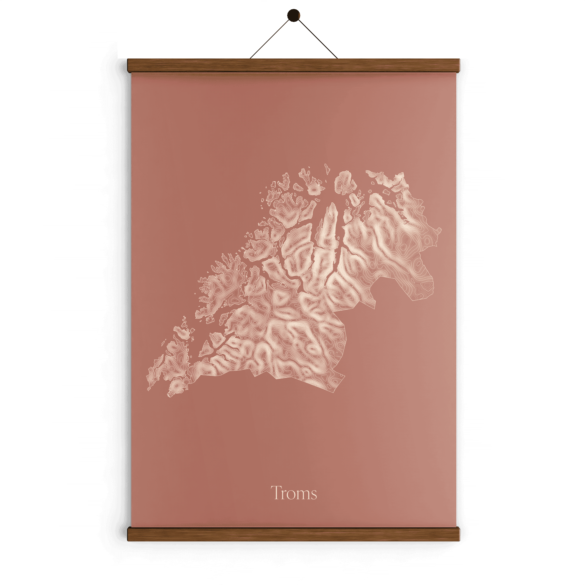Troms - Rustrød