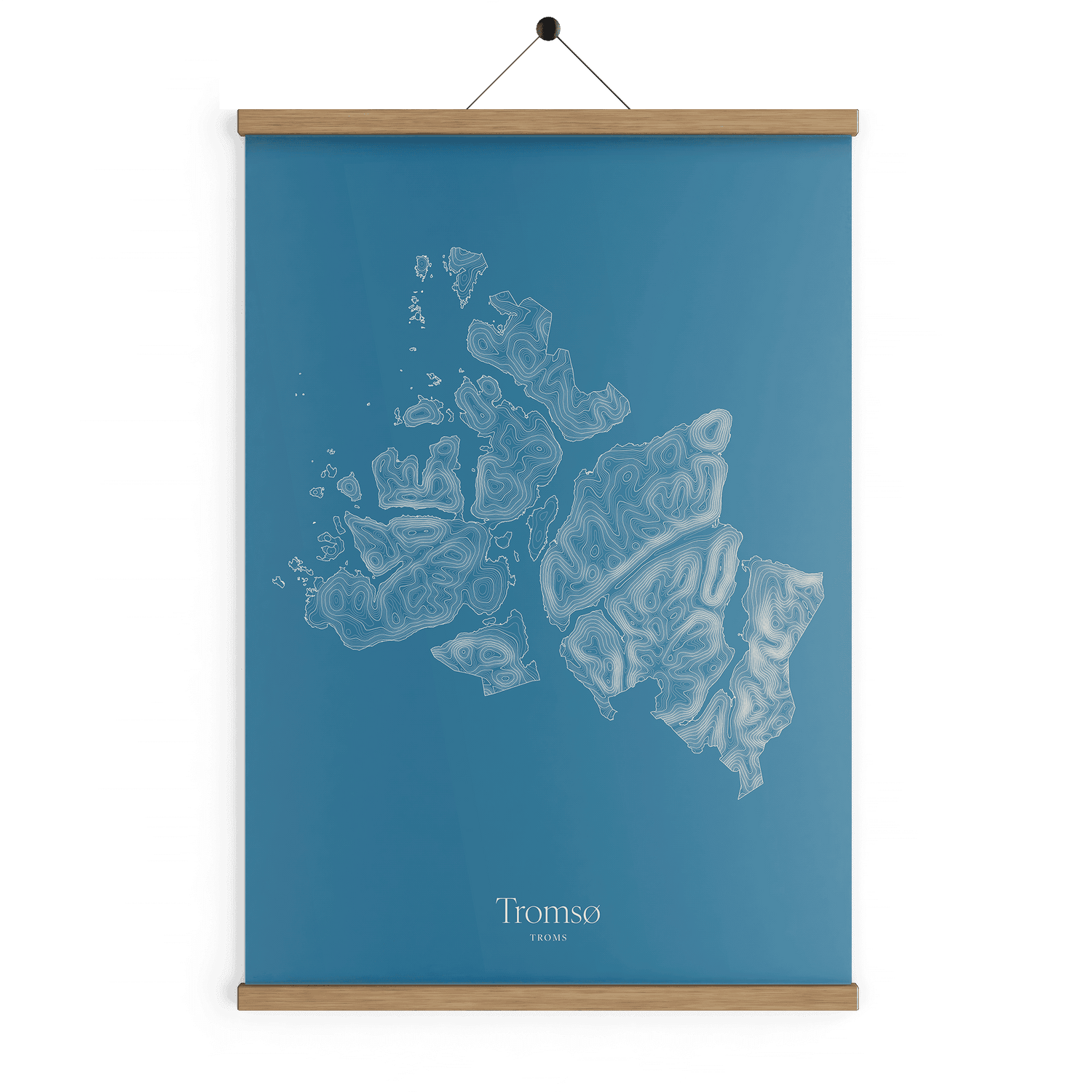 Tromsø kotekart - Himmelblå