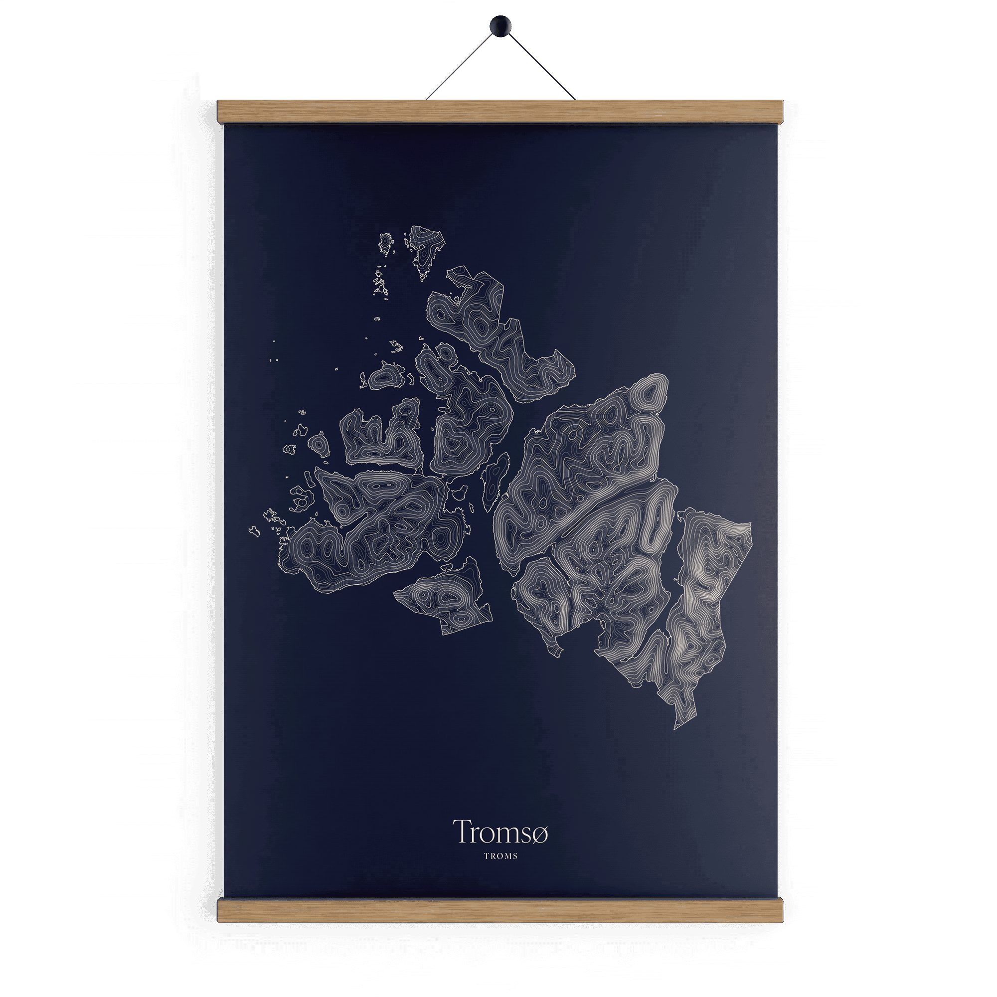 Tromsø kotekart - Vinternatt