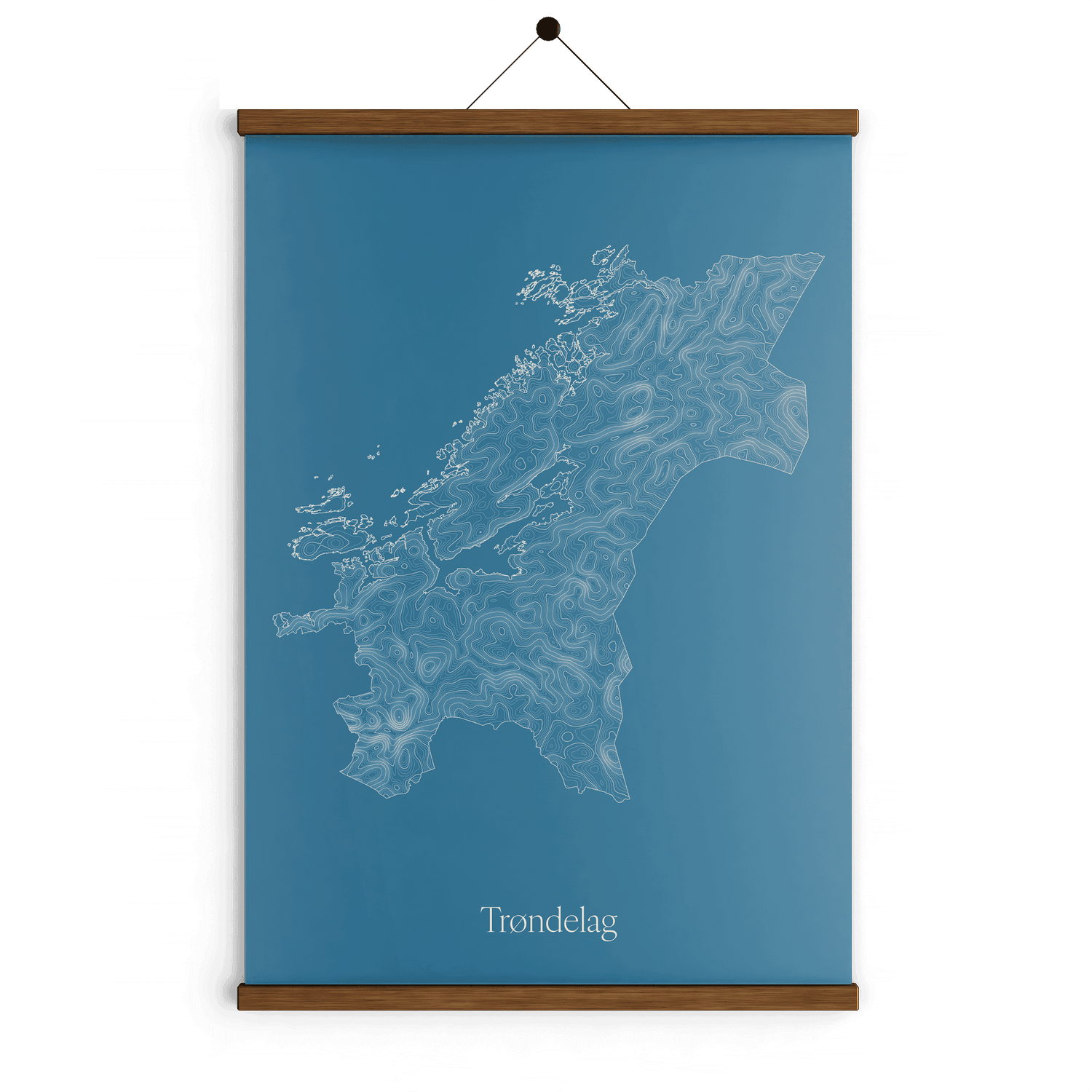 Trøndelag - Himmelblå