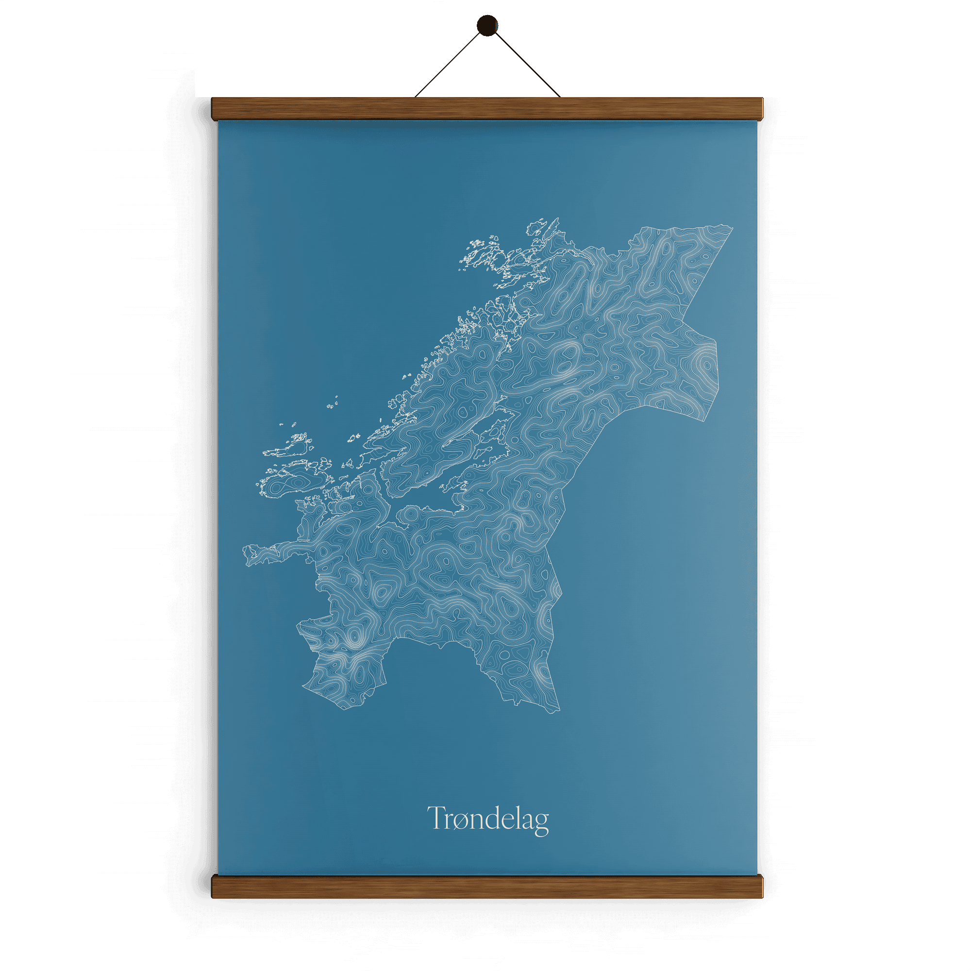 Trøndelag - Himmelblå
