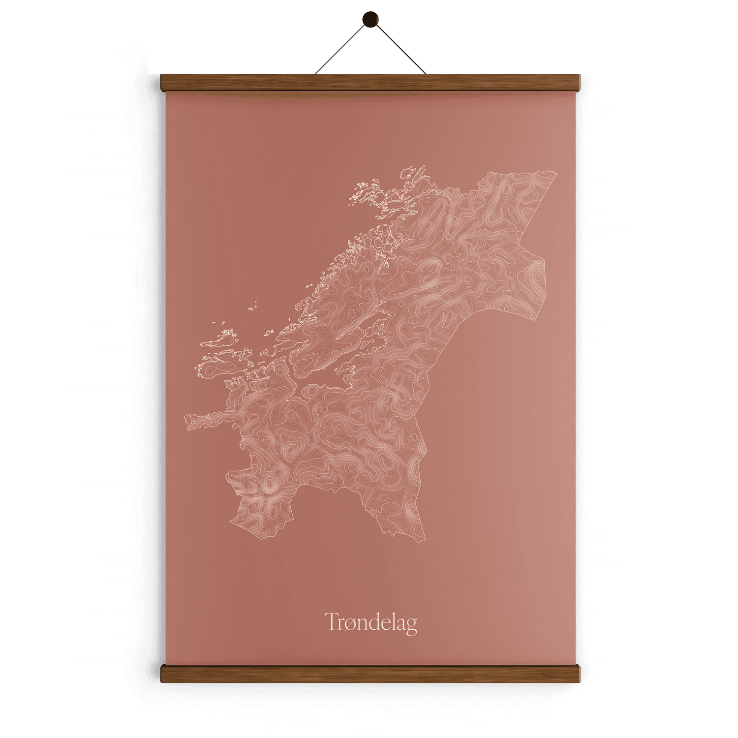 Trøndelag - Rustrød