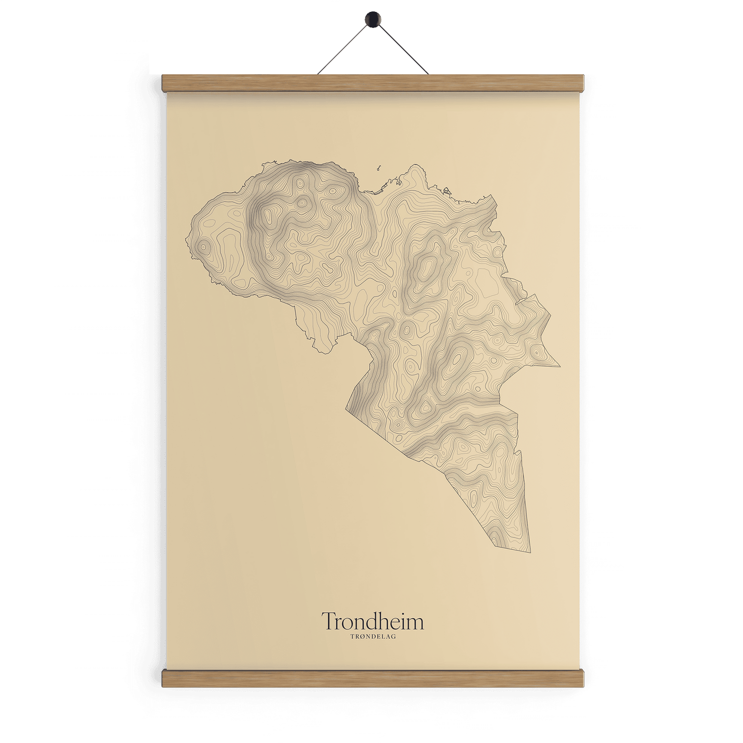 Trondheim kotekart - Sandstein