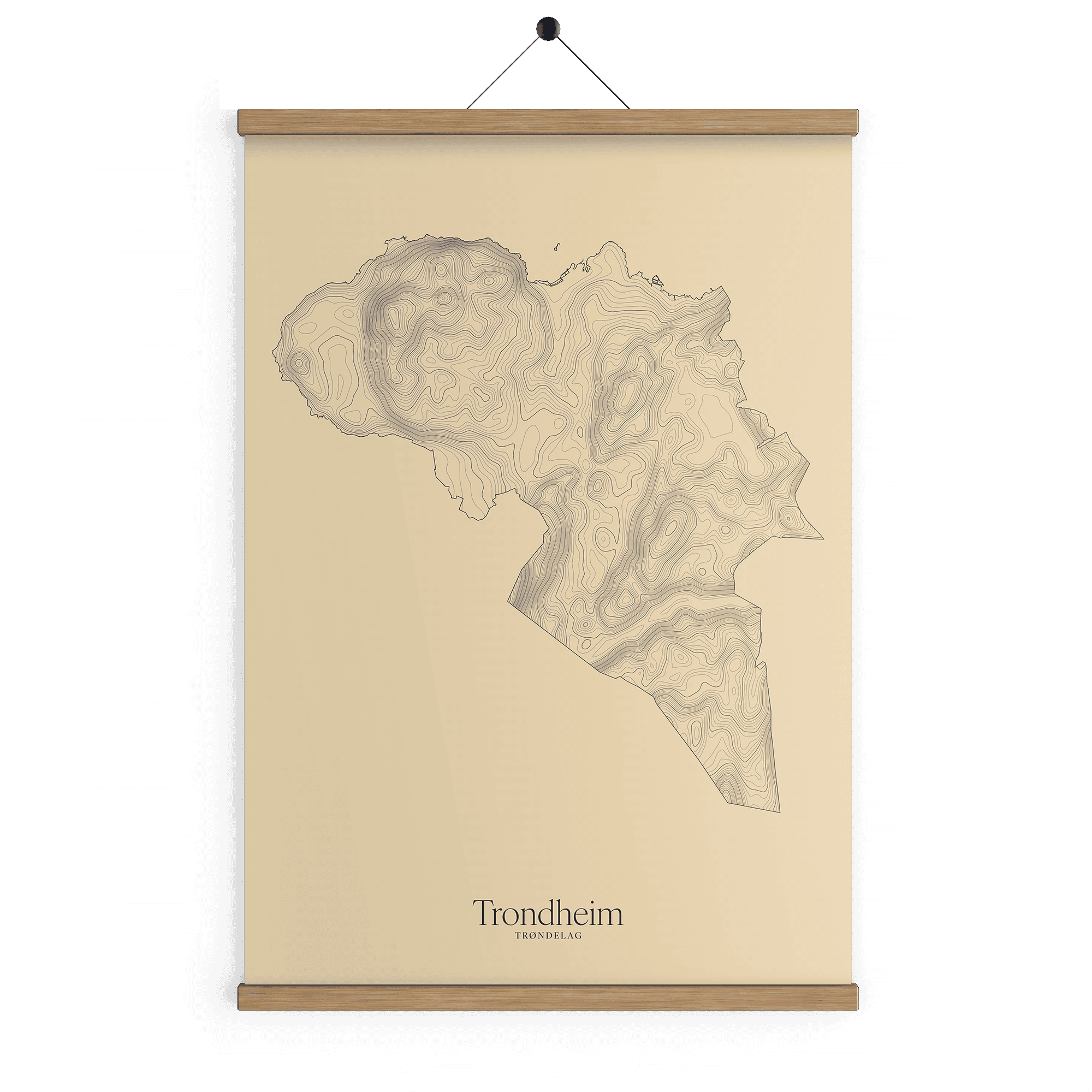 Trondheim kotekart - Sandstein