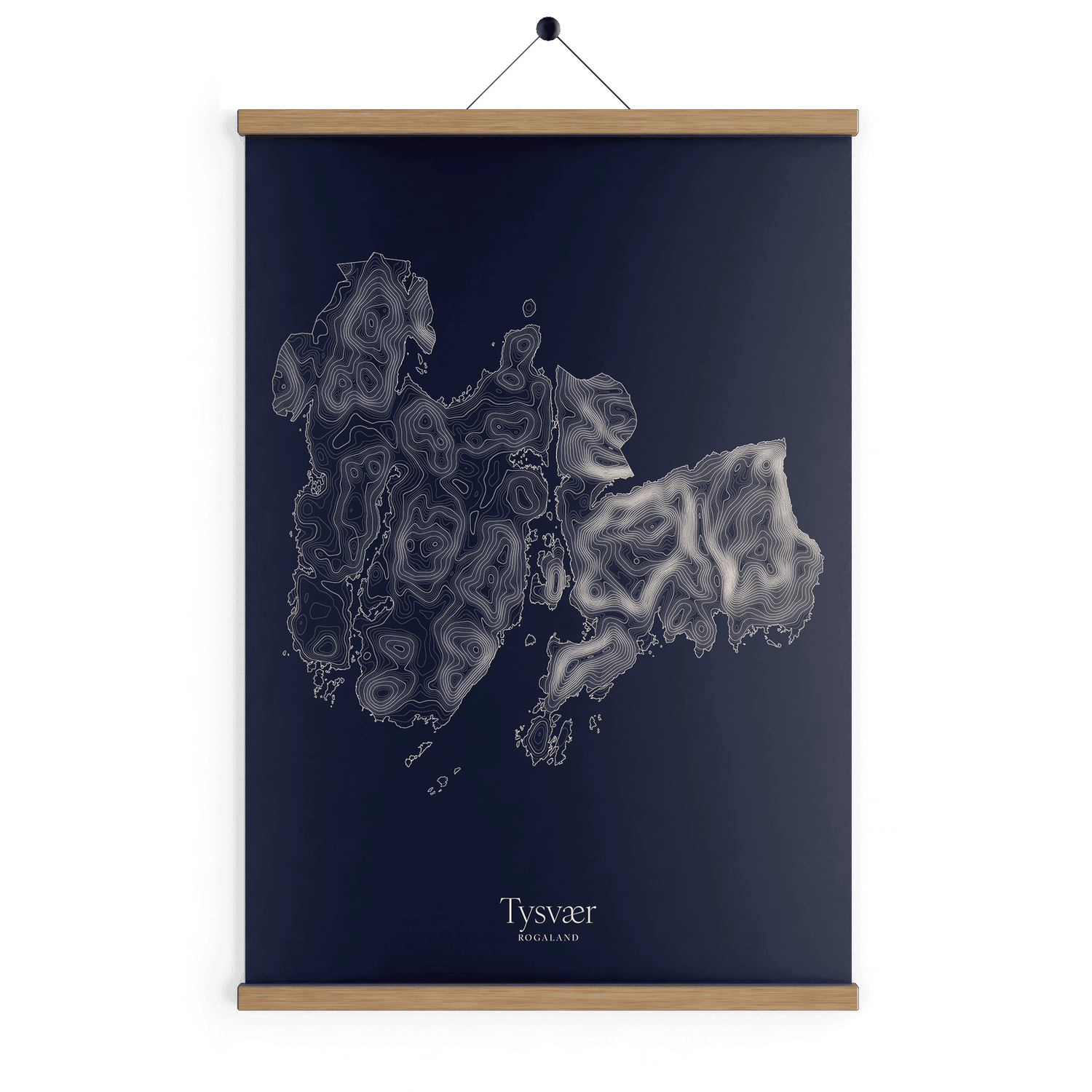 Tysvær kotekart - Vinternatt