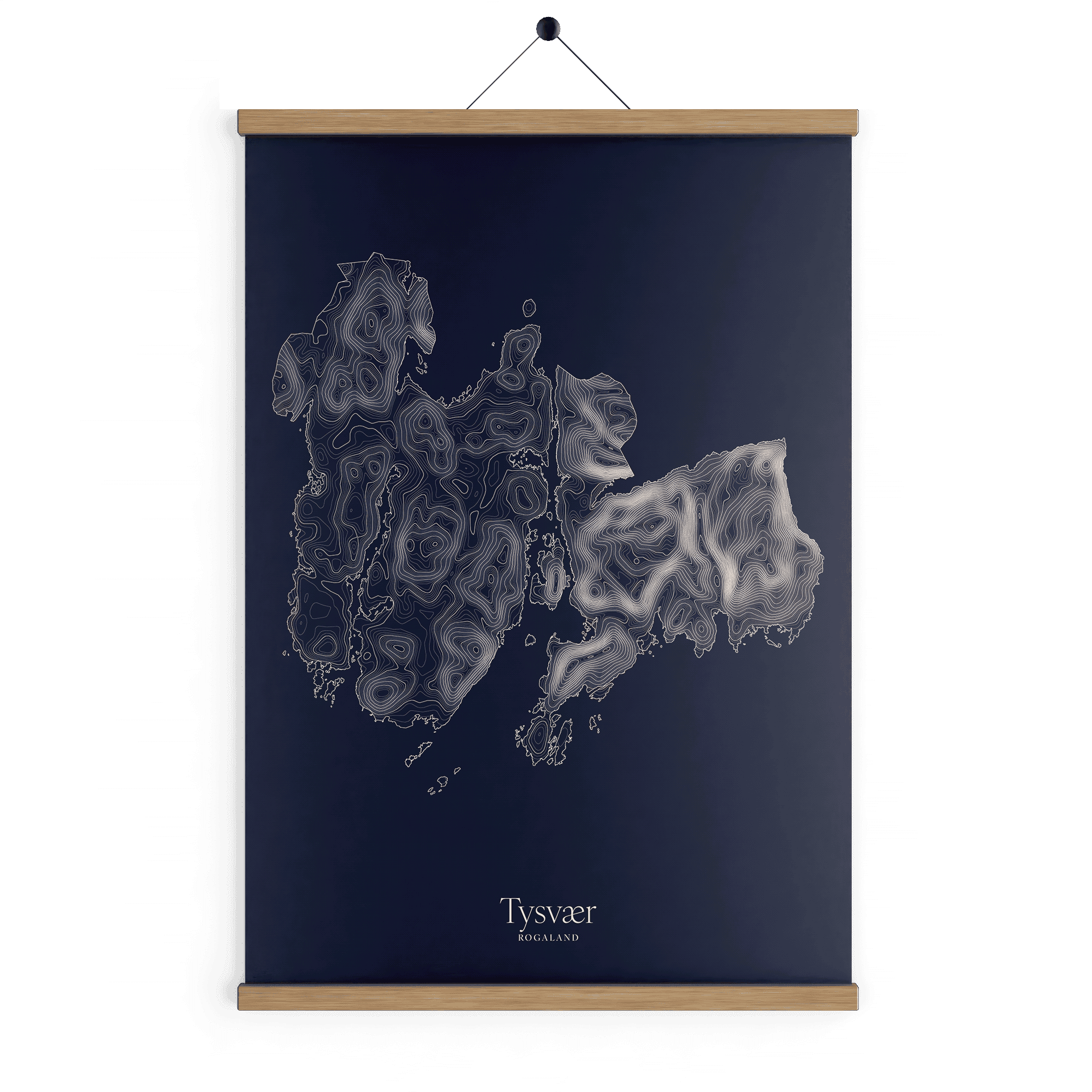 Tysvær kotekart - Vinternatt