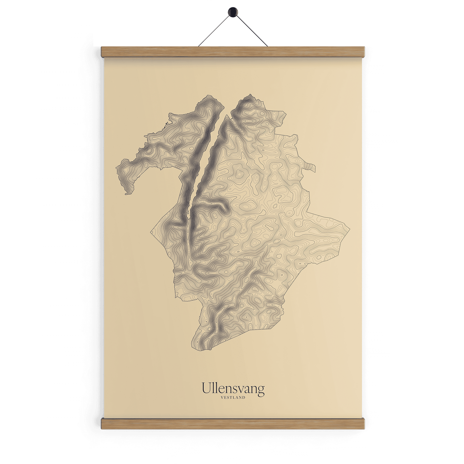 Ullensvang kotekart - Sandstein