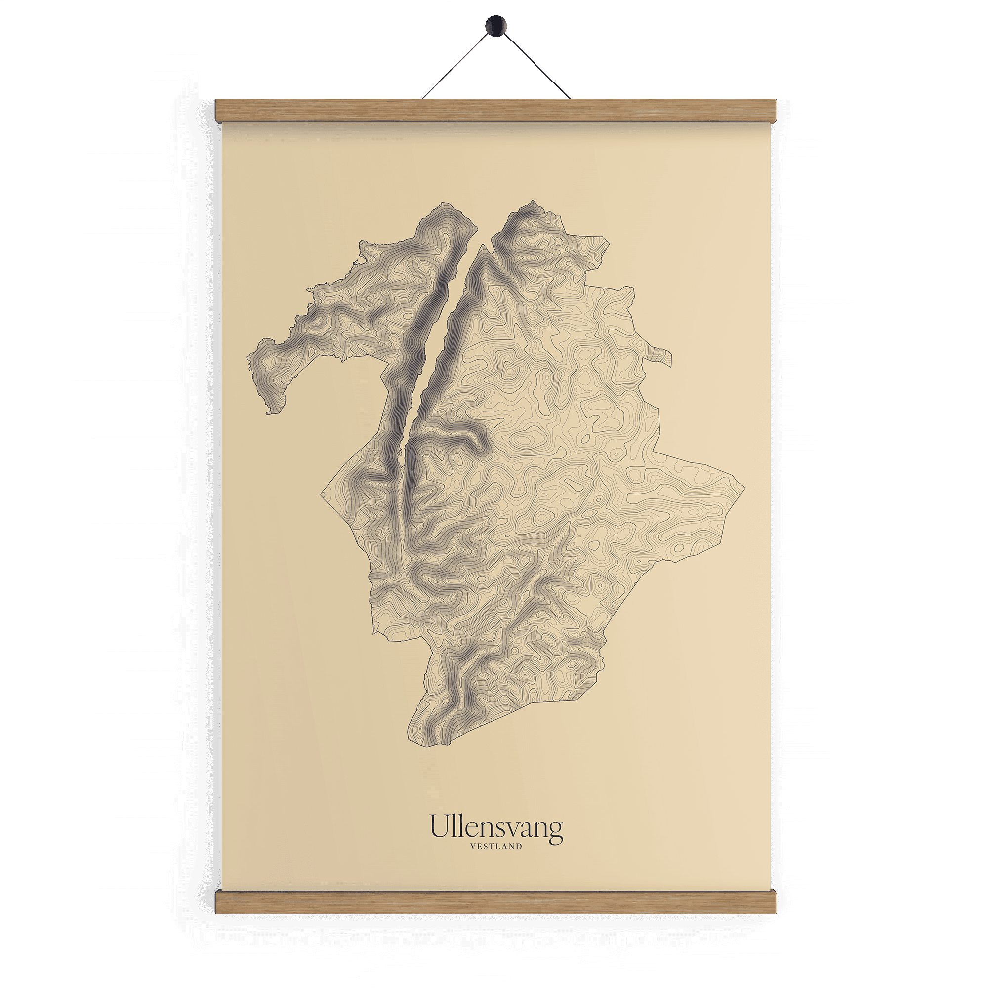 Ullensvang kotekart - Sandstein