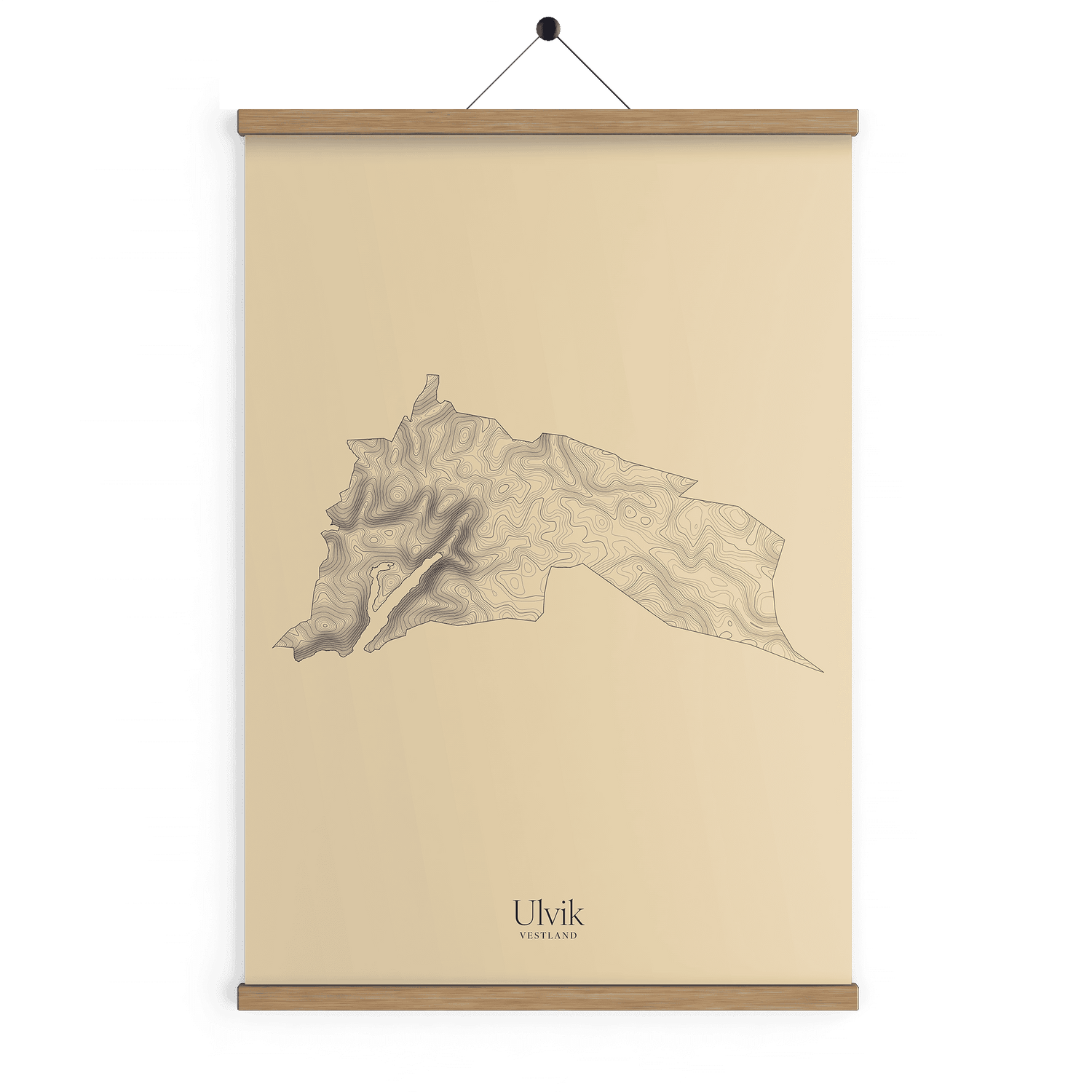 Ulvik kotekart - Sandstein
