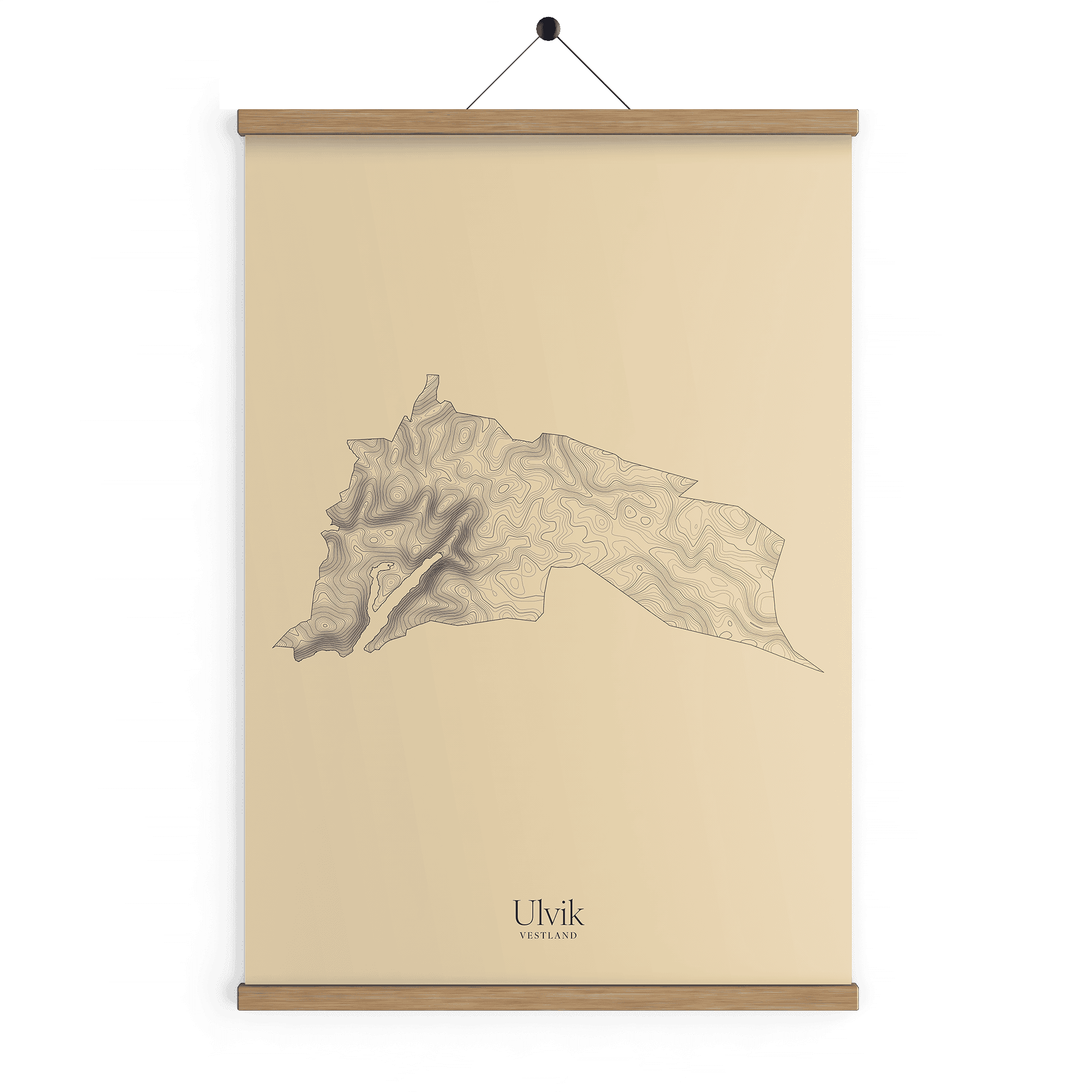 Ulvik kotekart - Sandstein