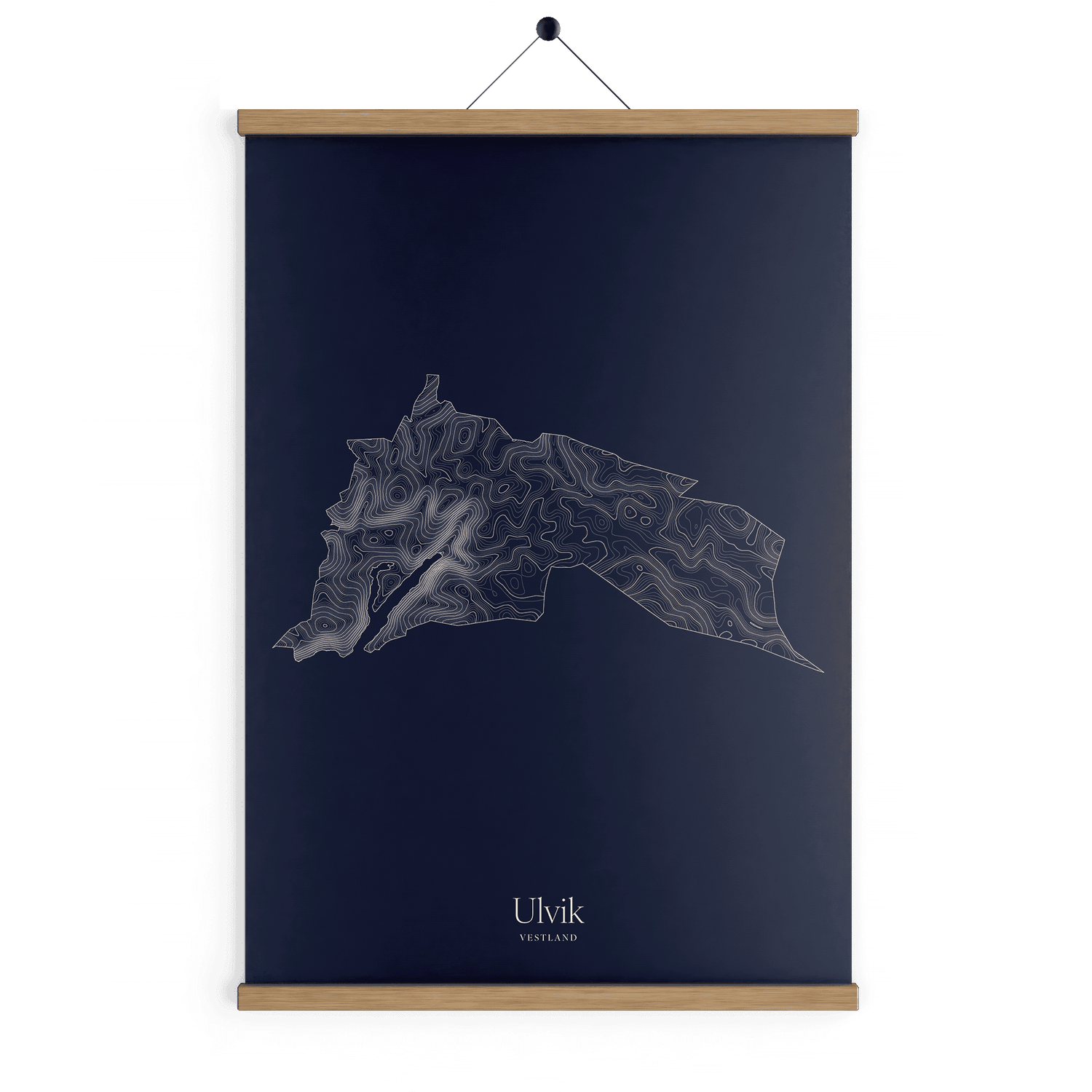 Ulvik kotekart - Vinternatt