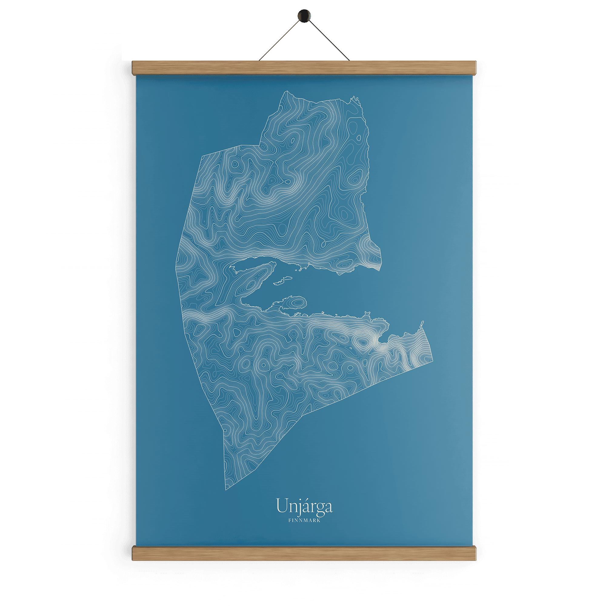 Unjárga kotekart - Himmelblå