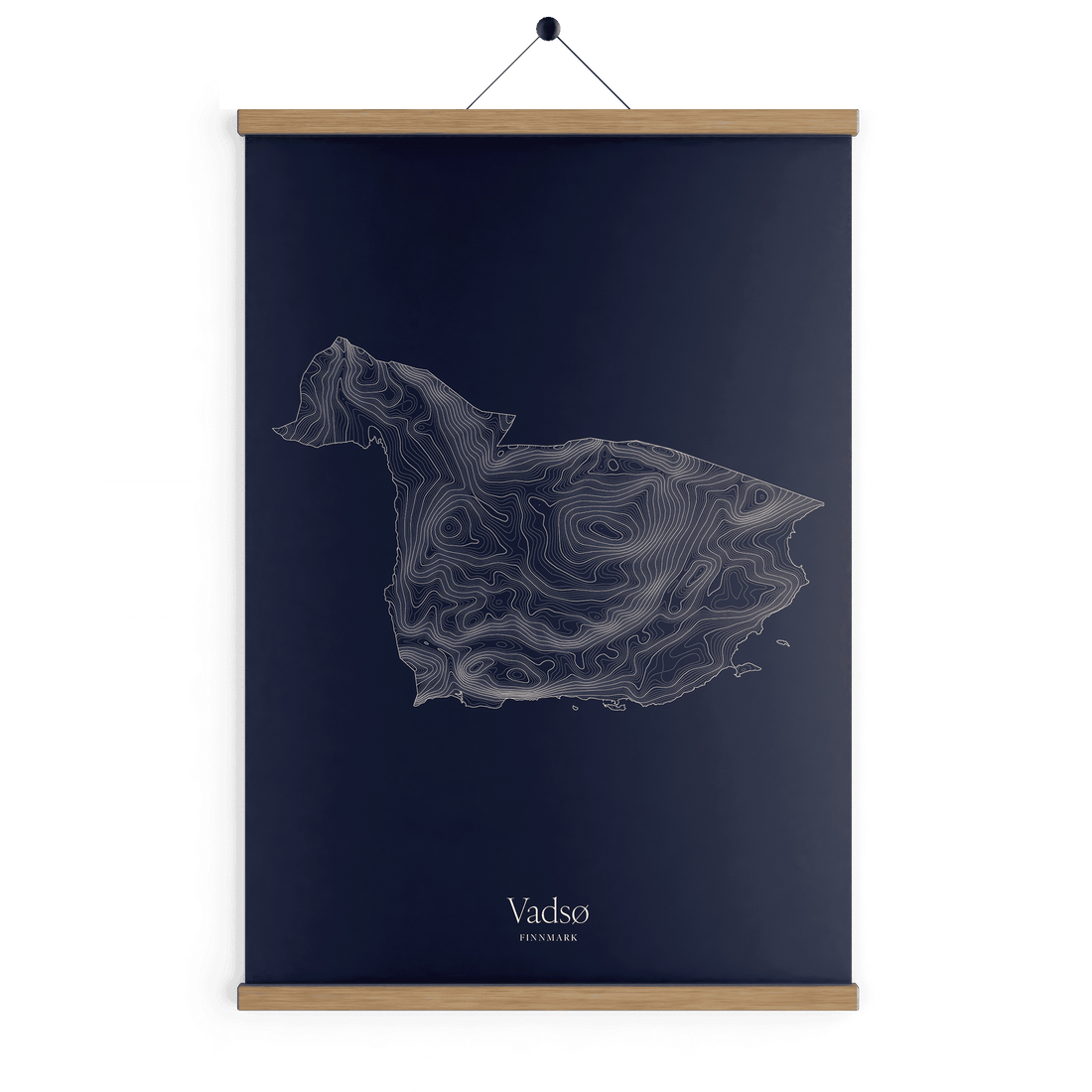 Vadsø kotekart - Vinternatt