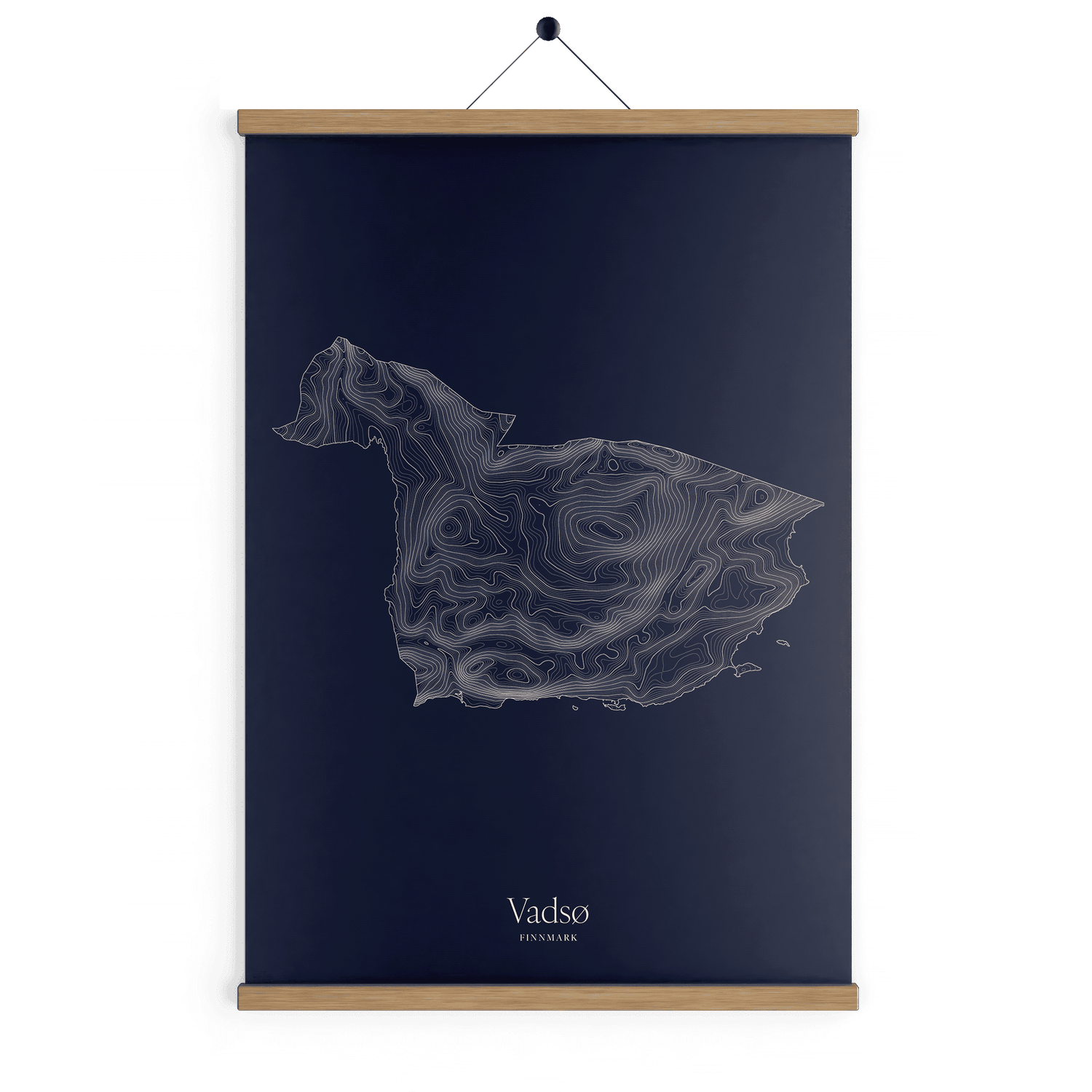 Vadsø kotekart - Vinternatt