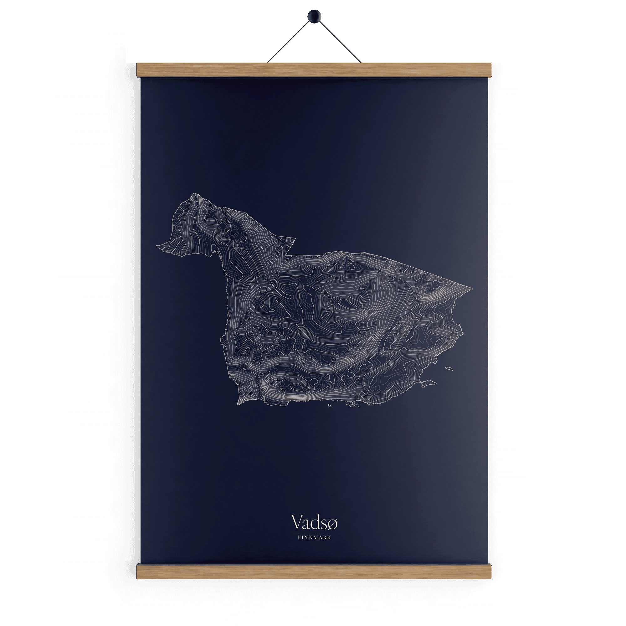 Vadsø kotekart - Vinternatt