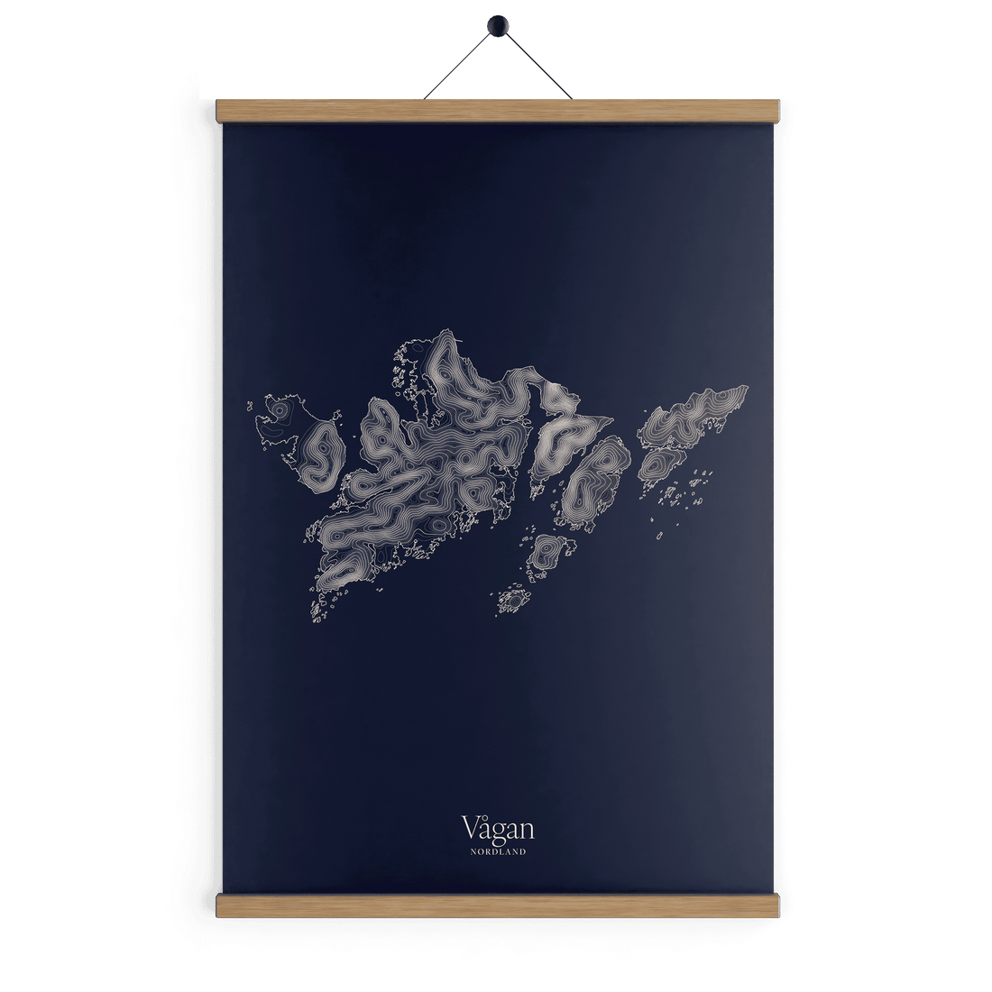 Vågan kotekart - Vinternatt