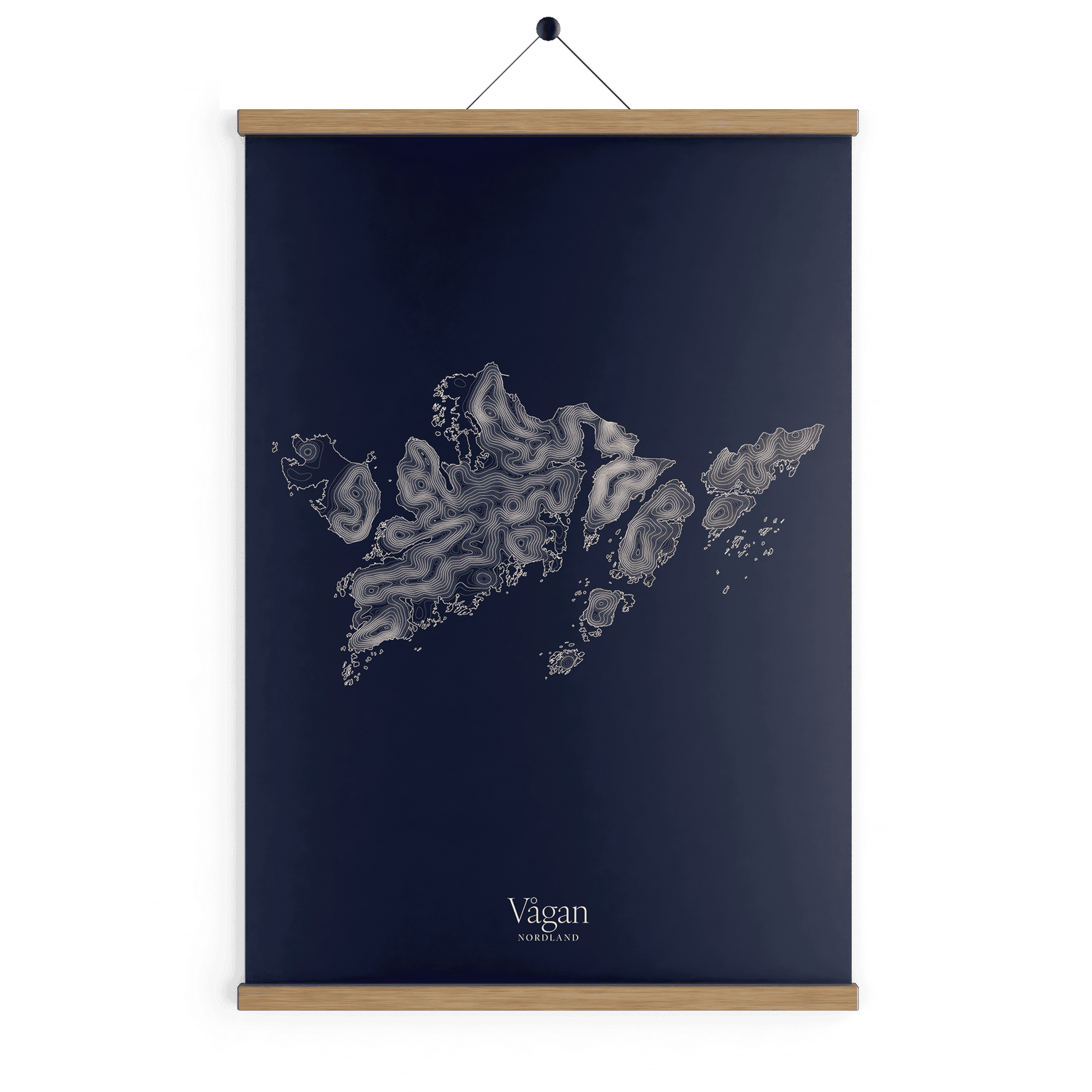 Vågan kotekart - Vinternatt