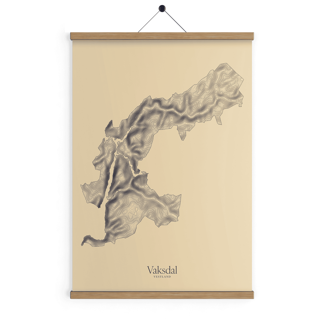Vaksdal kotekart - Sandstein