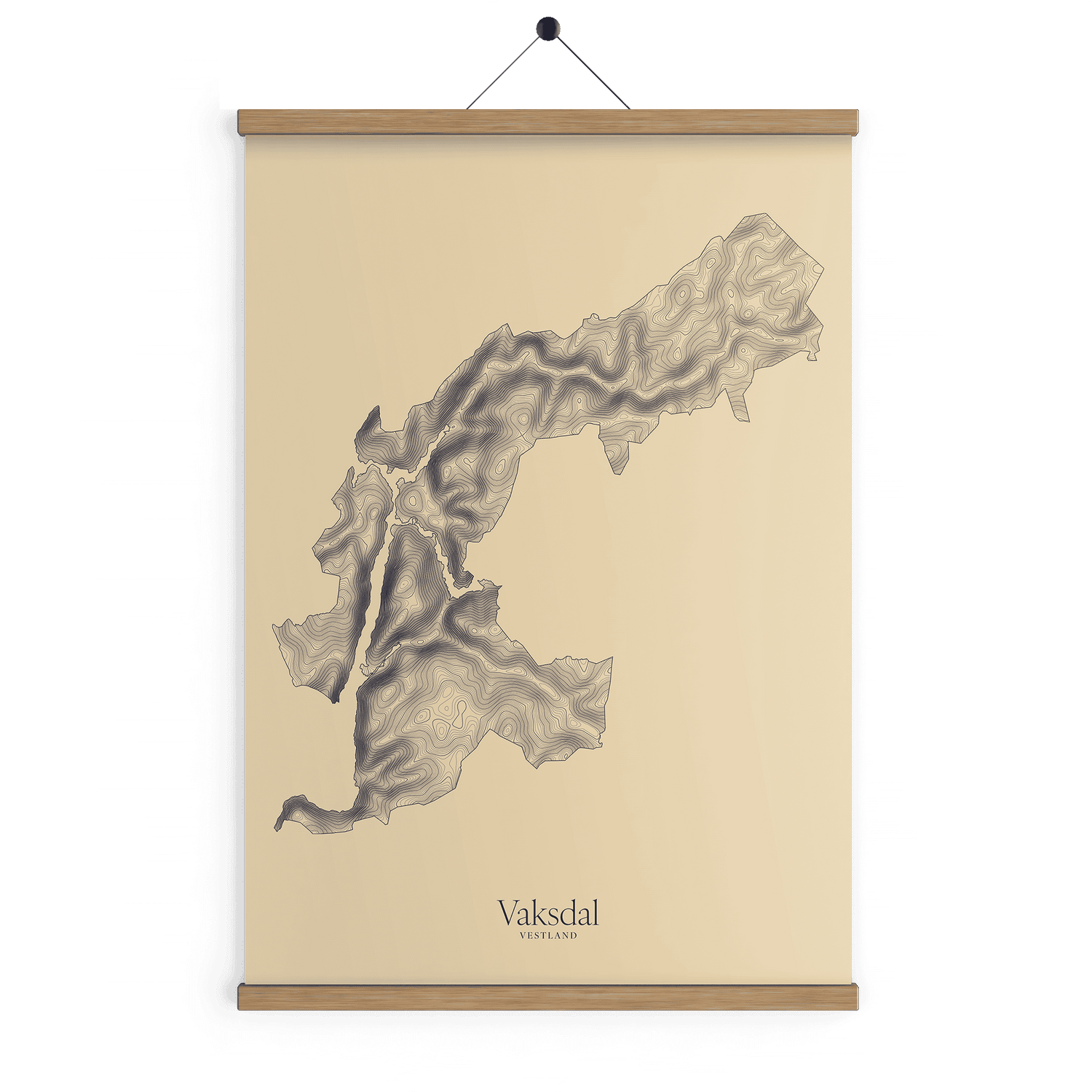 Vaksdal kotekart - Sandstein