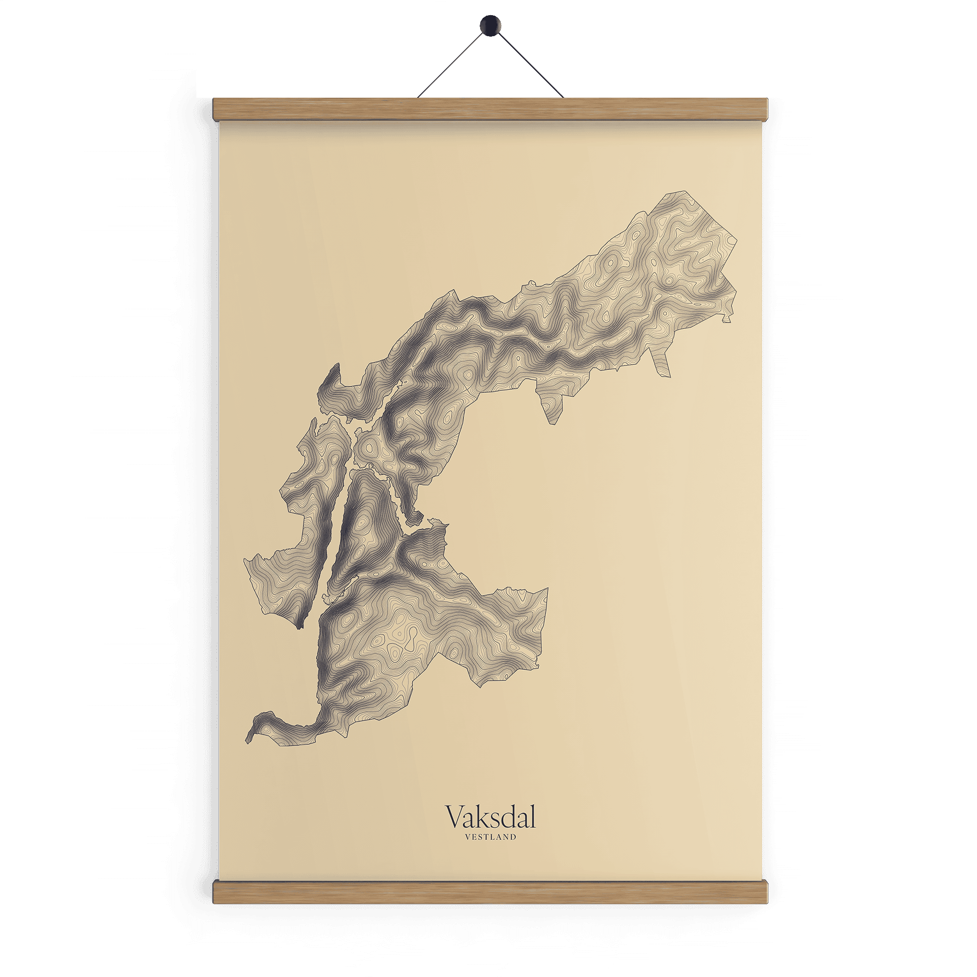 Vaksdal kotekart - Sandstein