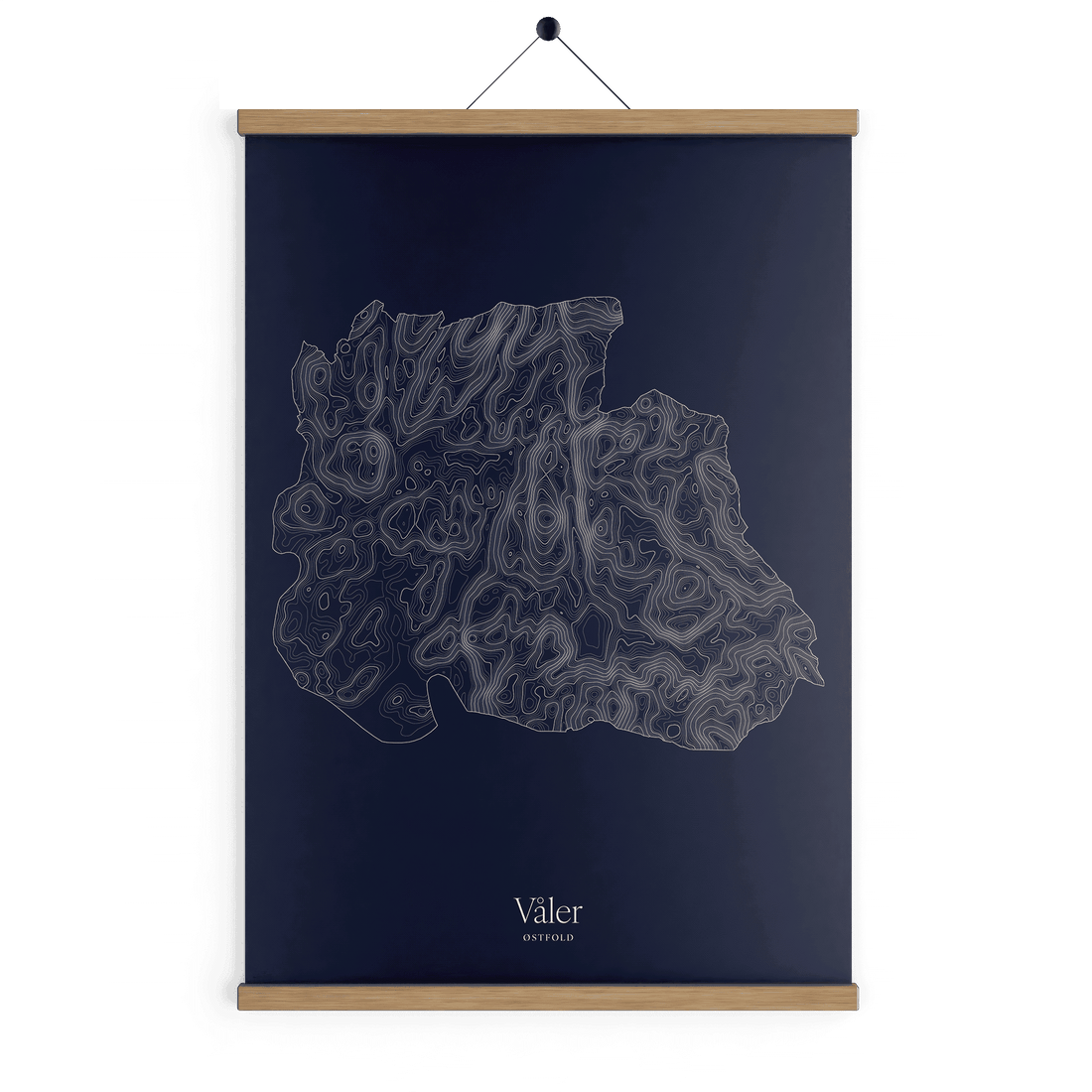 Våler kotekart - Vinternatt