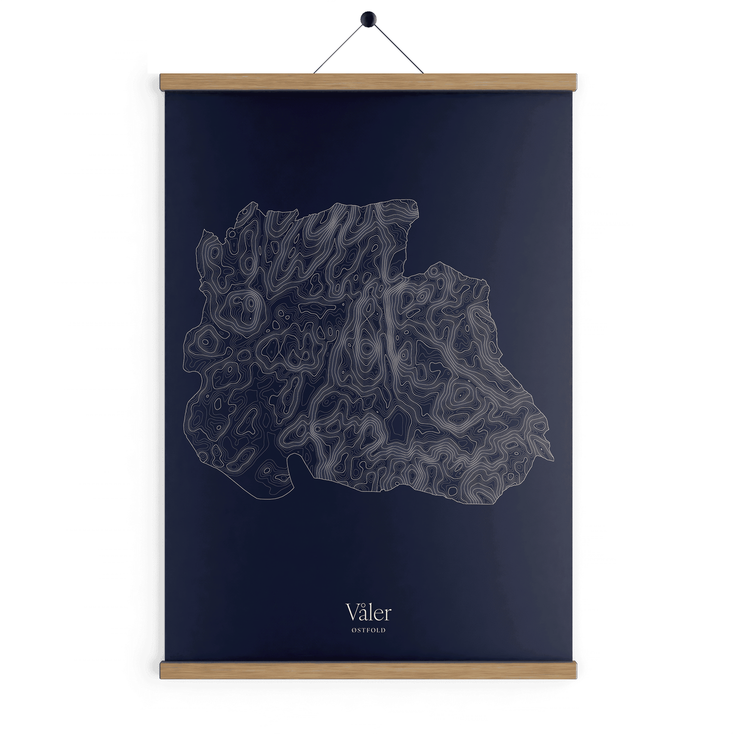 Våler kotekart - Vinternatt