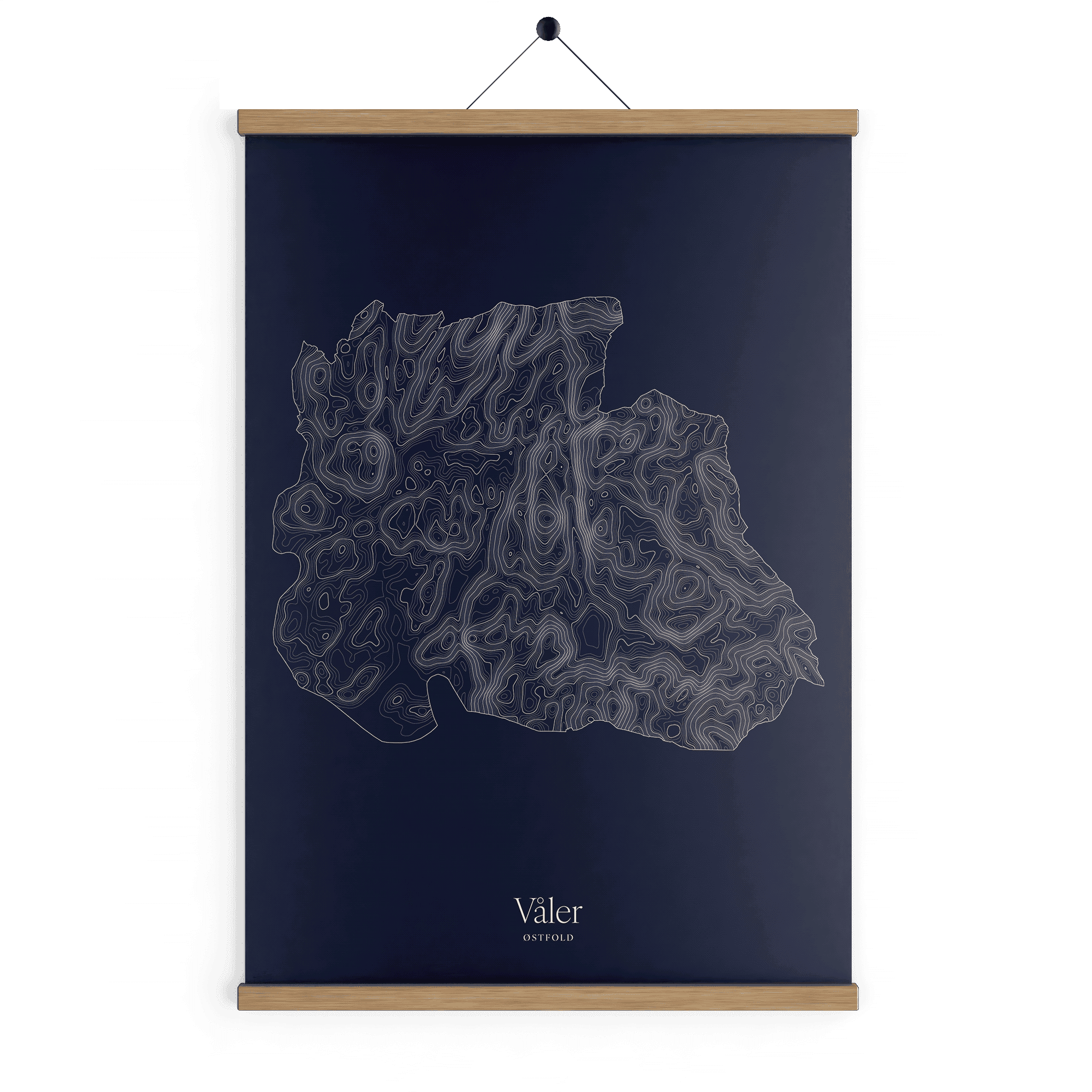 Våler kotekart - Vinternatt