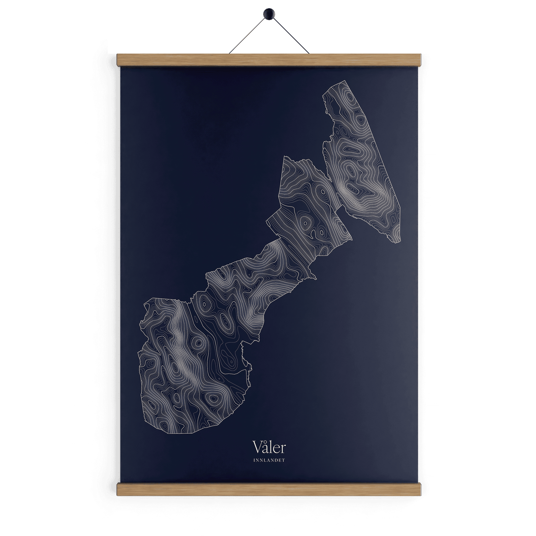 Våler kotekart - Vinternatt