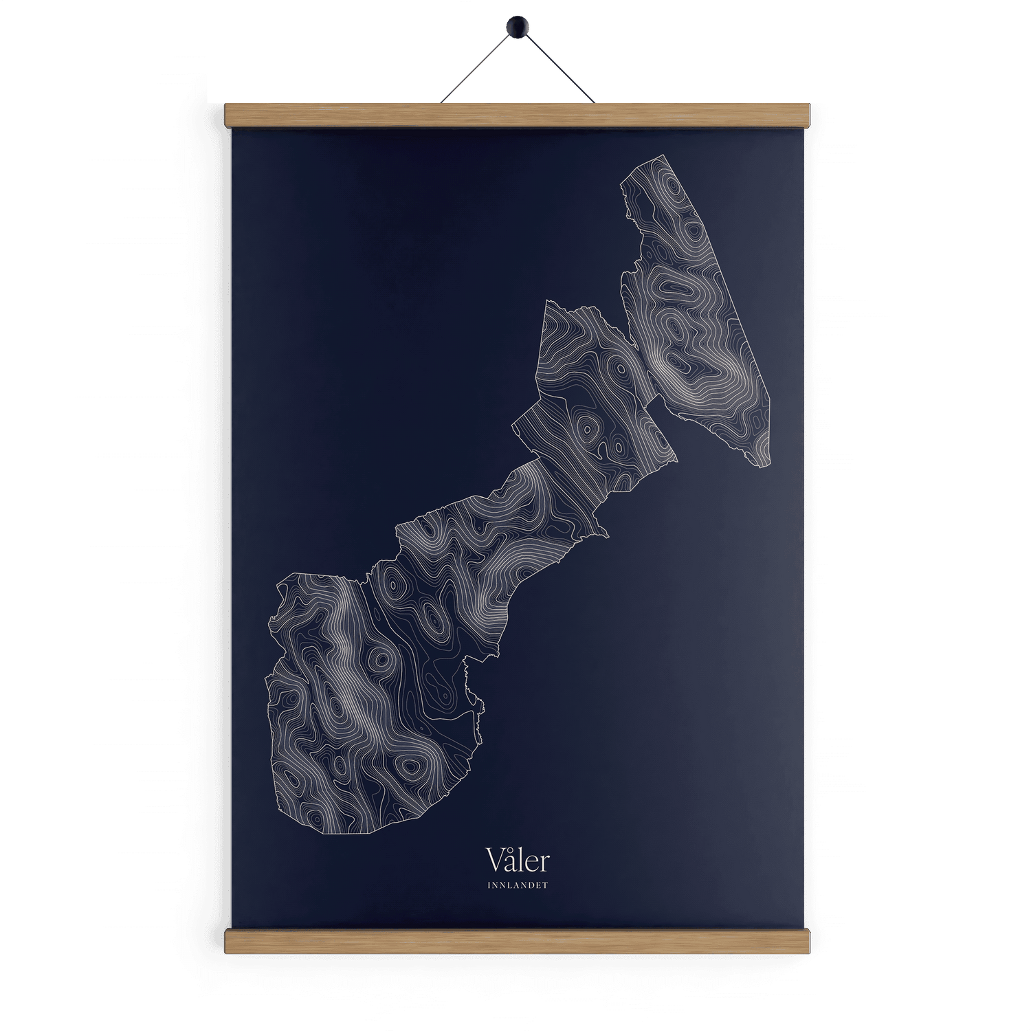 Våler kotekart - Vinternatt