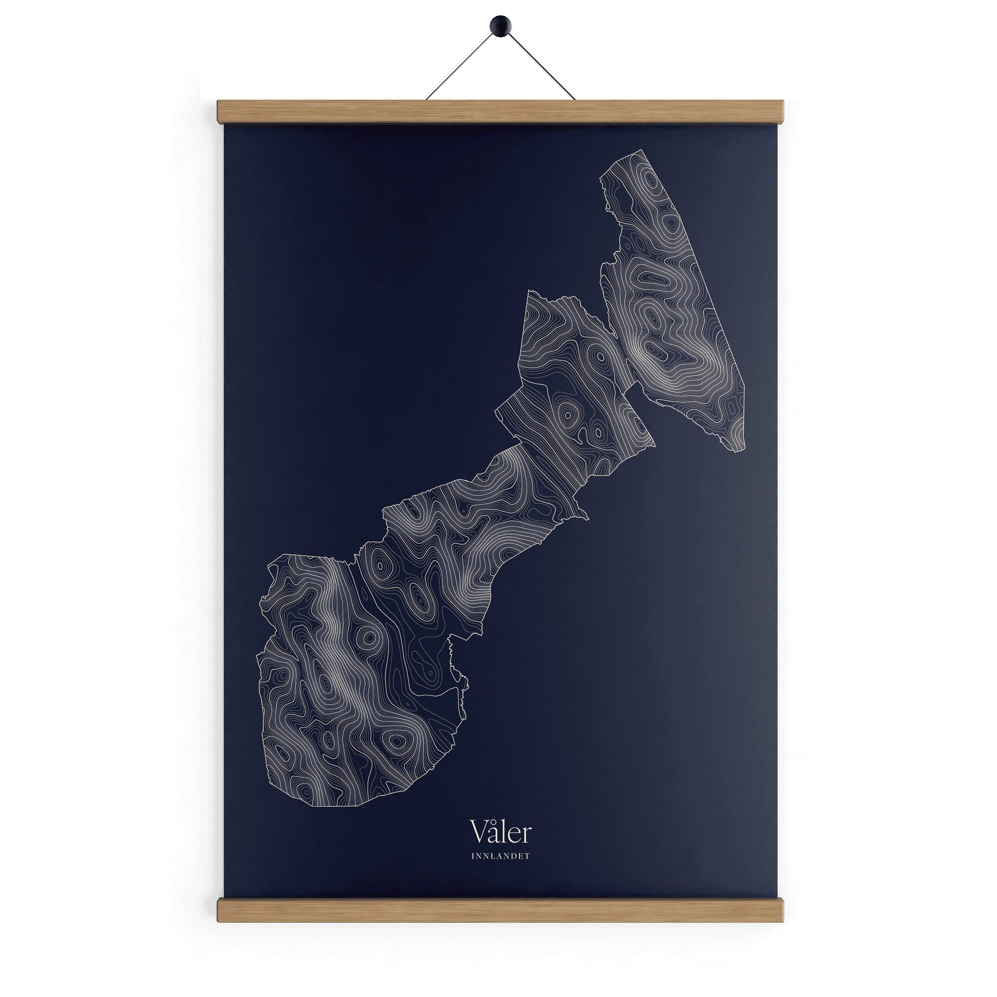 Våler kotekart - Vinternatt