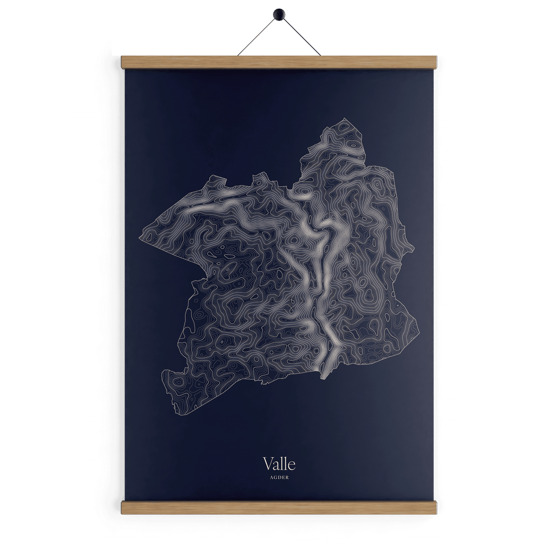 Valle kotekart - Vinternatt