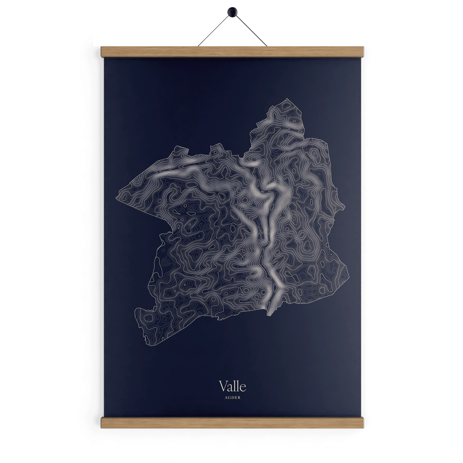 Valle kotekart - Vinternatt