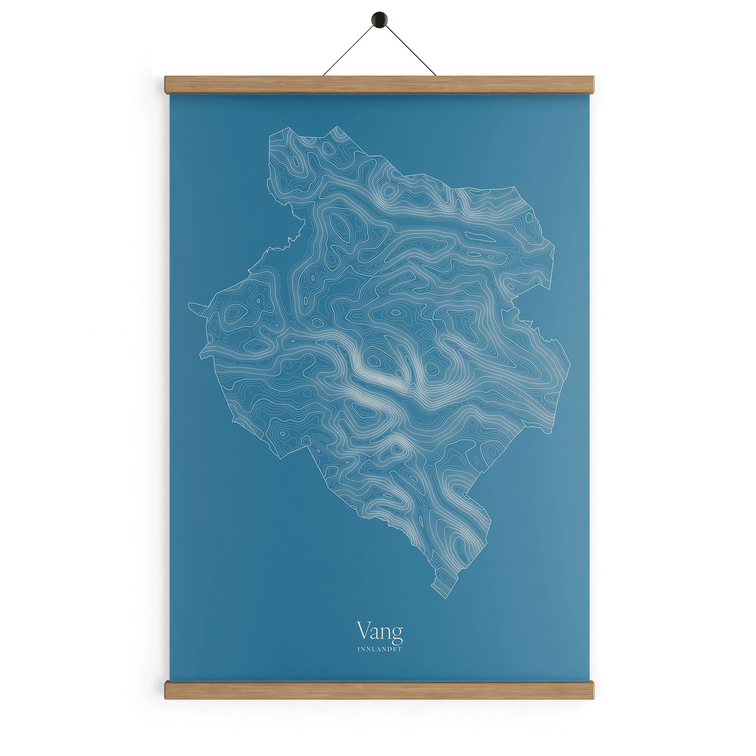 Vang kotekart - Himmelblå