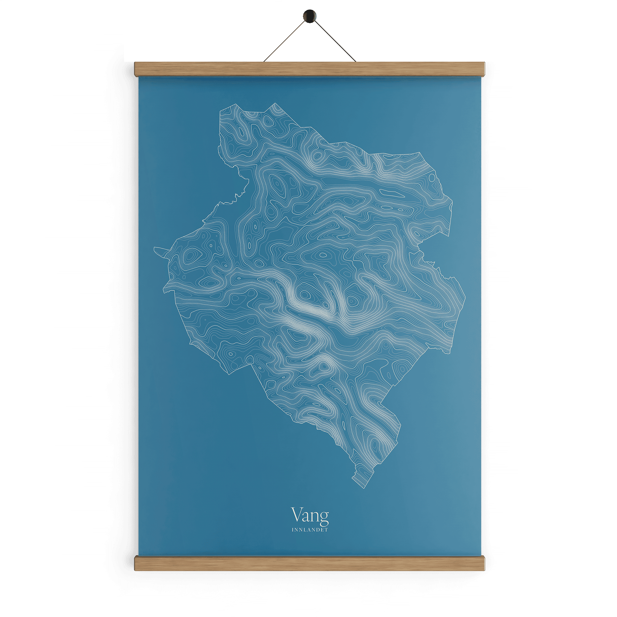 Vang kotekart - Himmelblå
