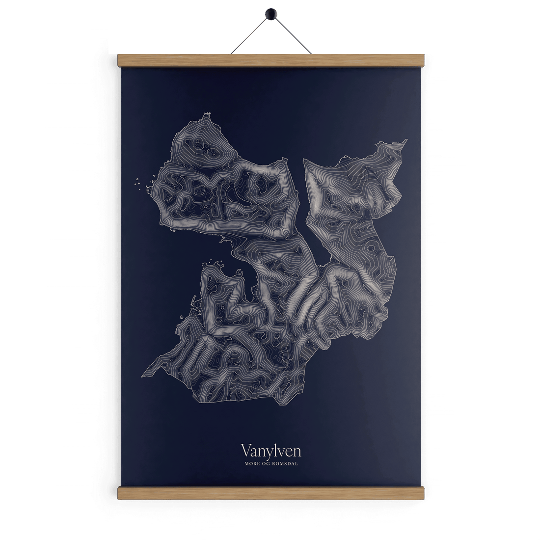 Vanylven kotekart - Vinternatt