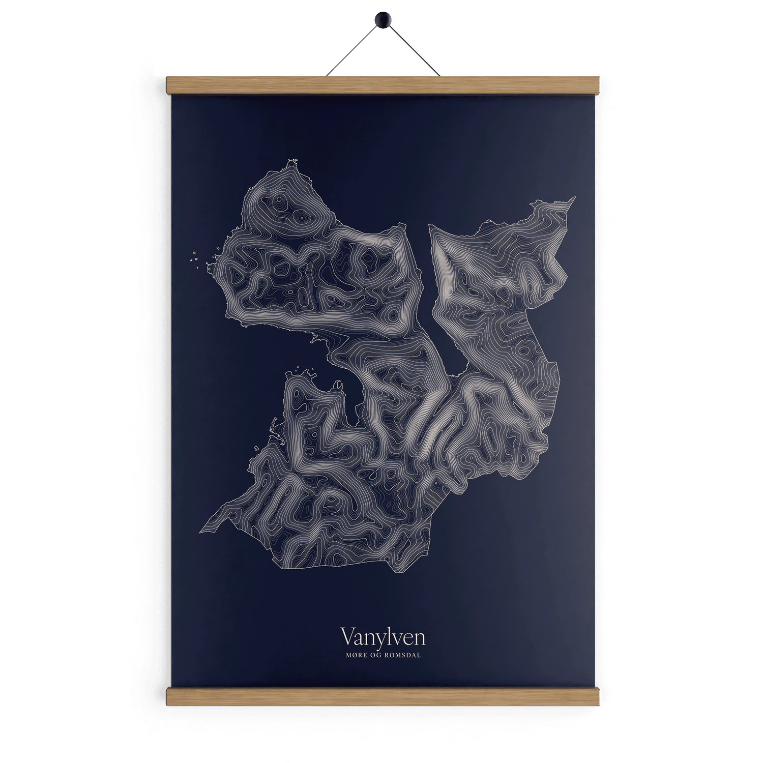 Vanylven kotekart - Vinternatt