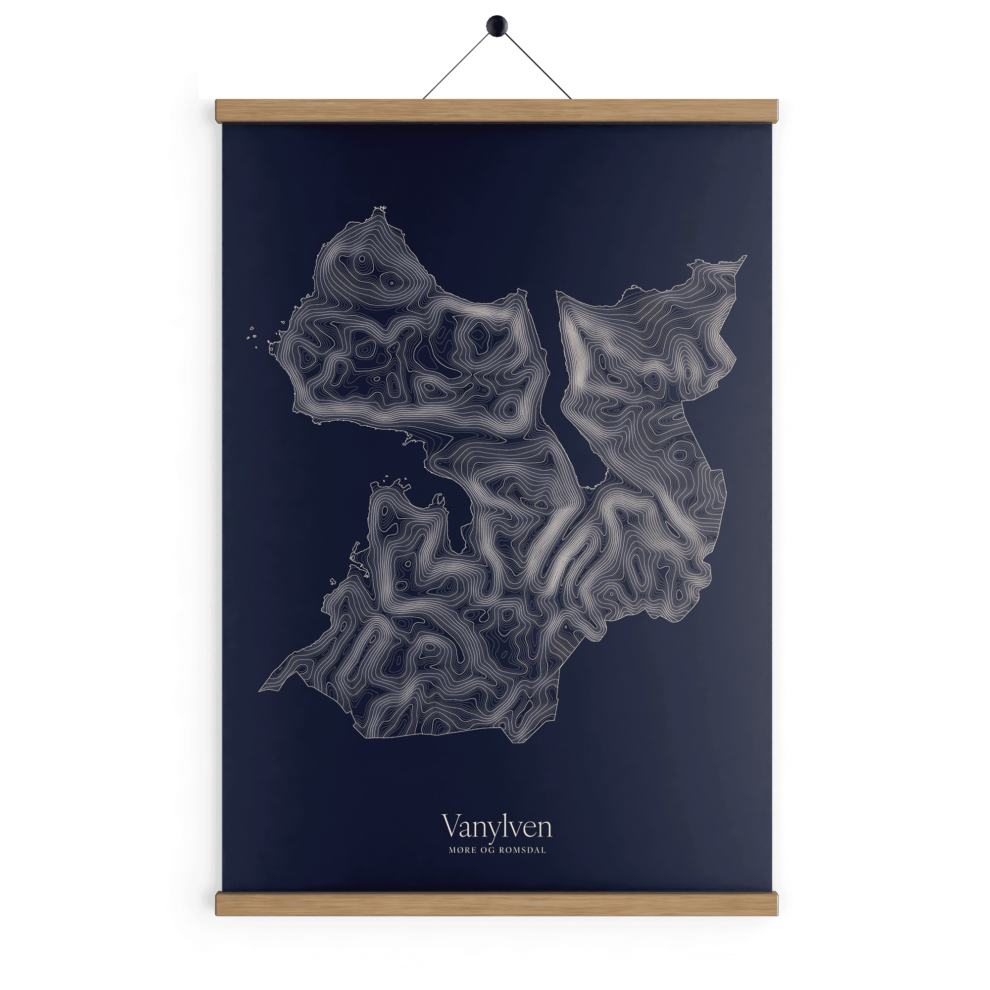 Vanylven kotekart - Vinternatt
