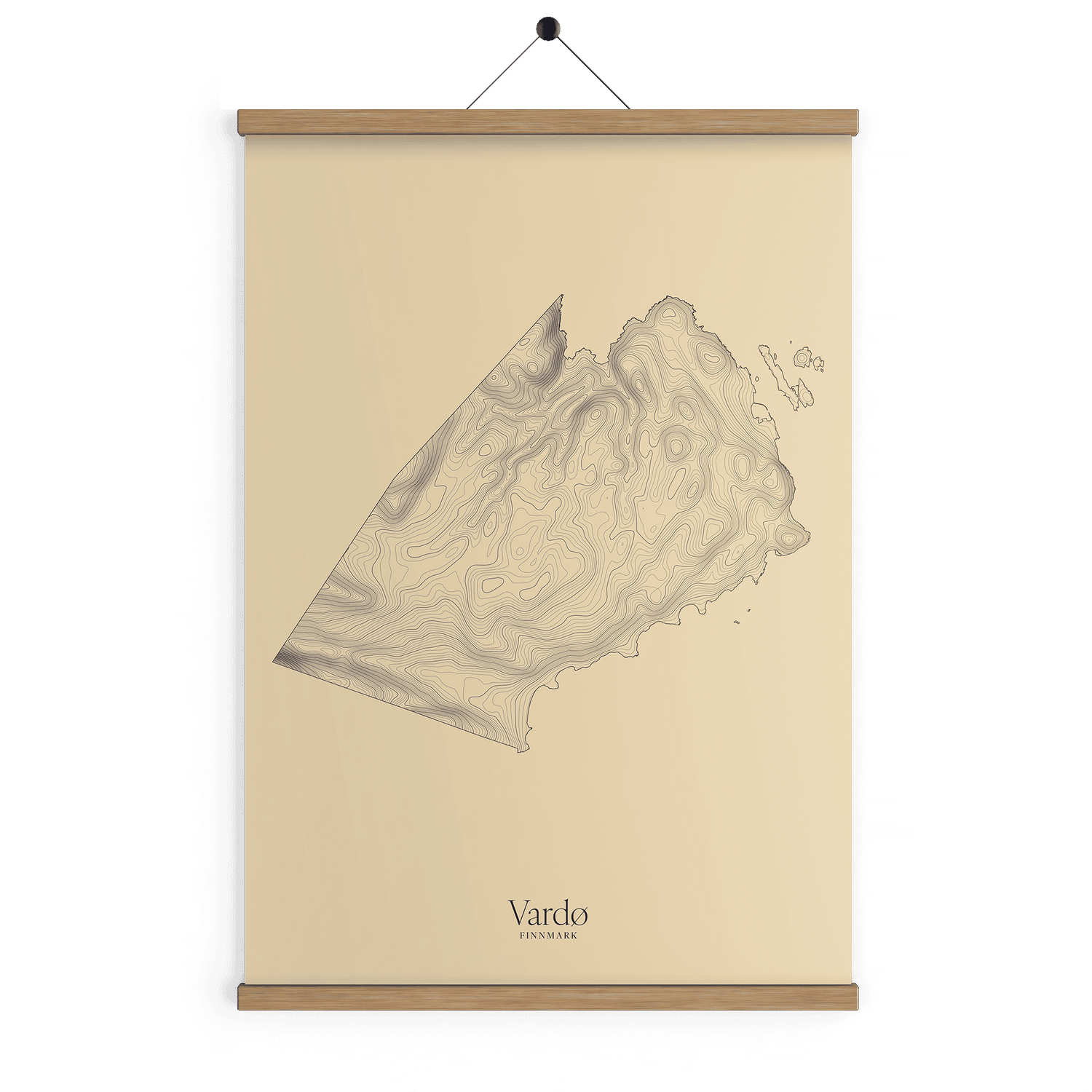 Vardø kotekart - Sandstein