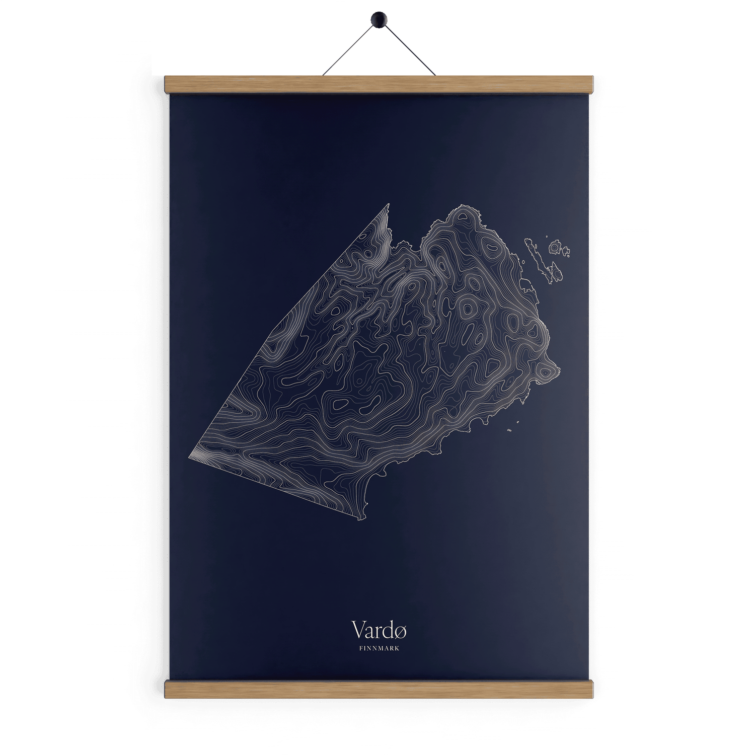 Vardø kotekart - Vinternatt