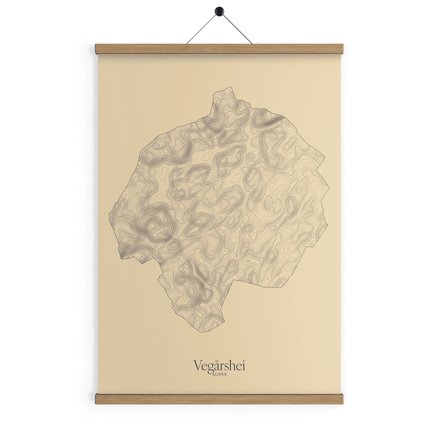 Vegårshei kotekart - Sandstein