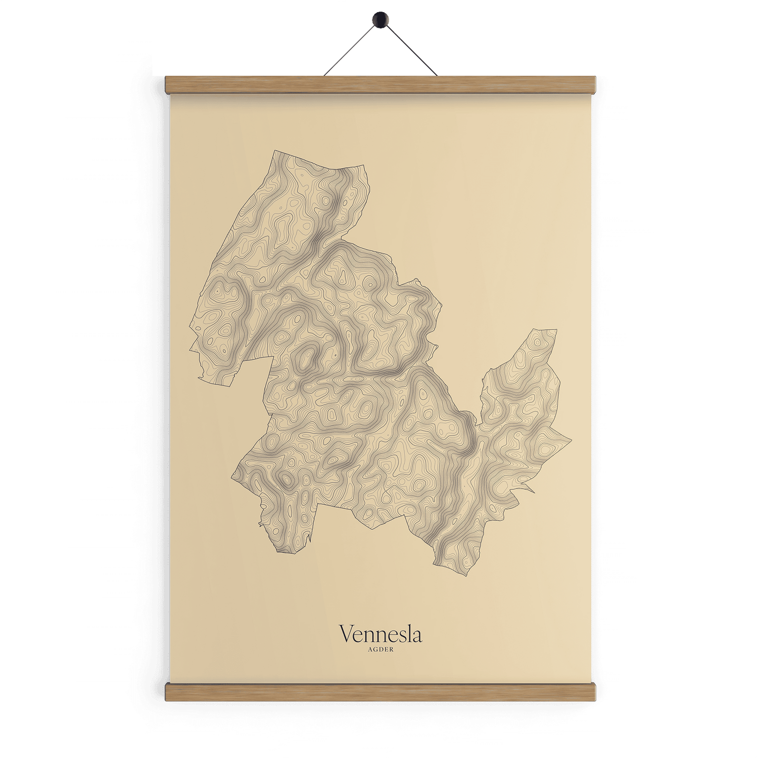 Vennesla kotekart - Sandstein