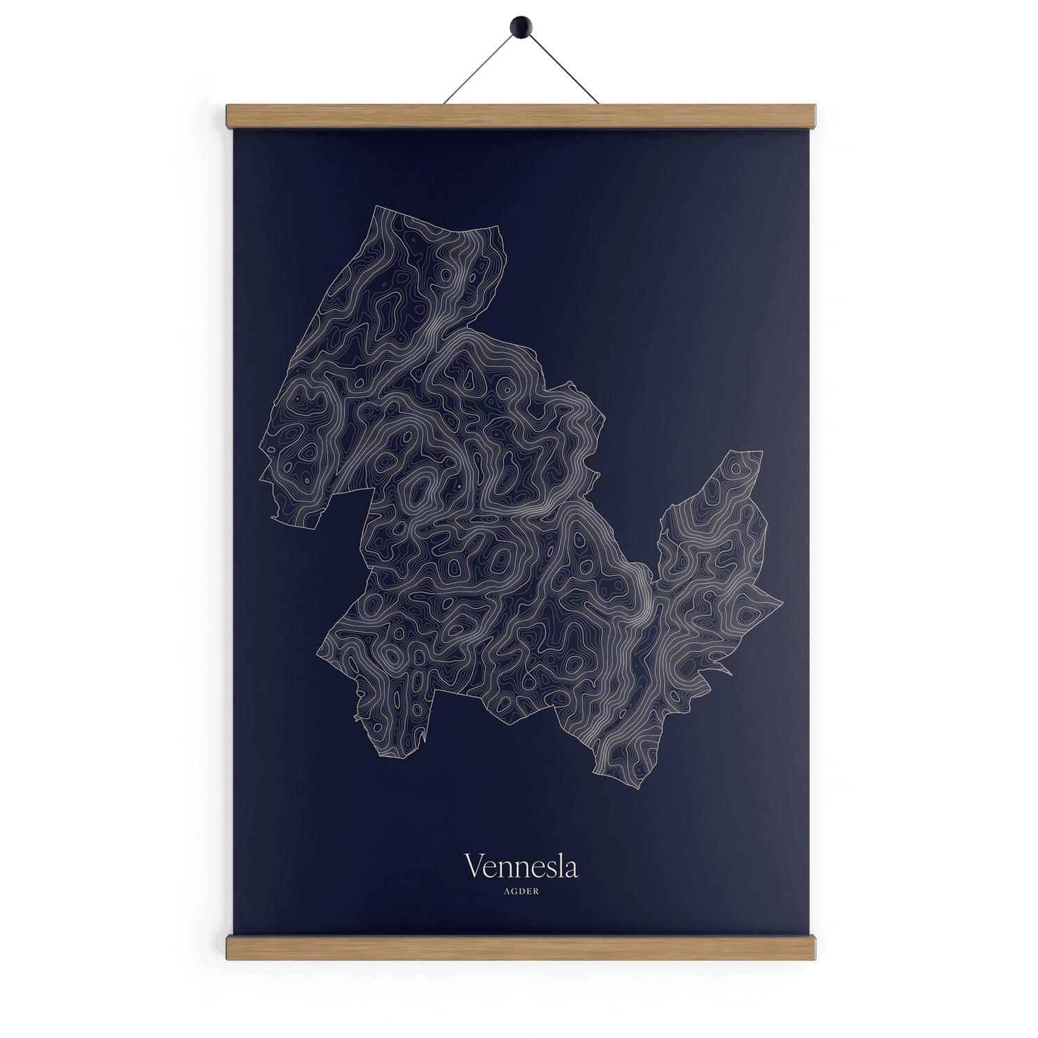 Vennesla kotekart - Vinternatt