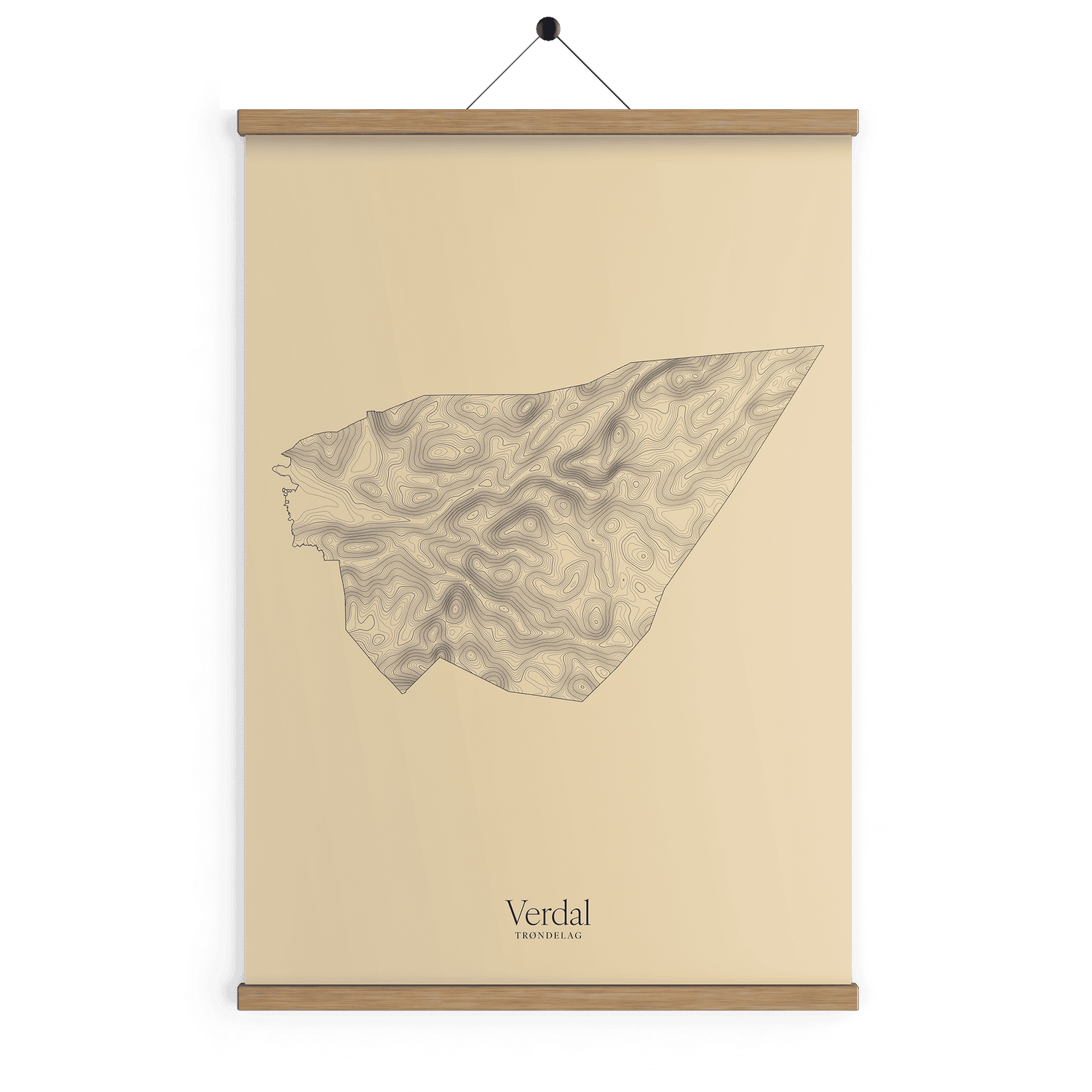 Verdal kotekart - Sandstein